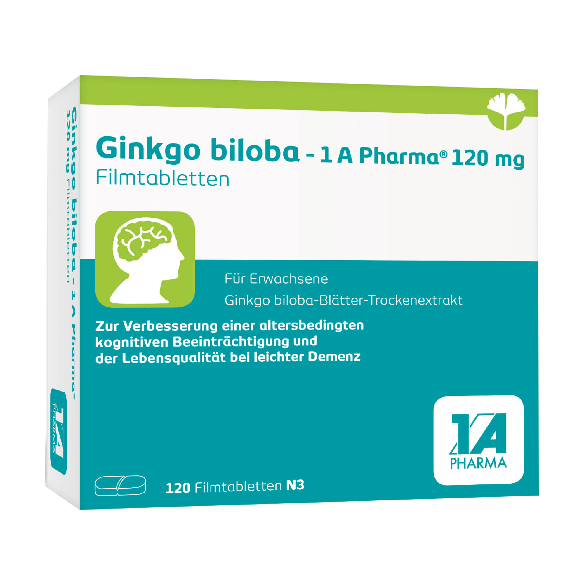 Ginkgo Biloba - 1 A Pharma 120 Mg Filmtabletten - None