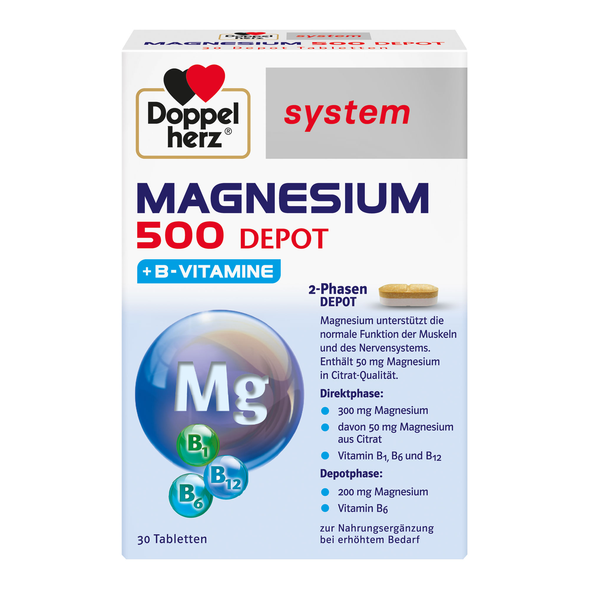 Doppelherz System Magnesium 400 Depot - None