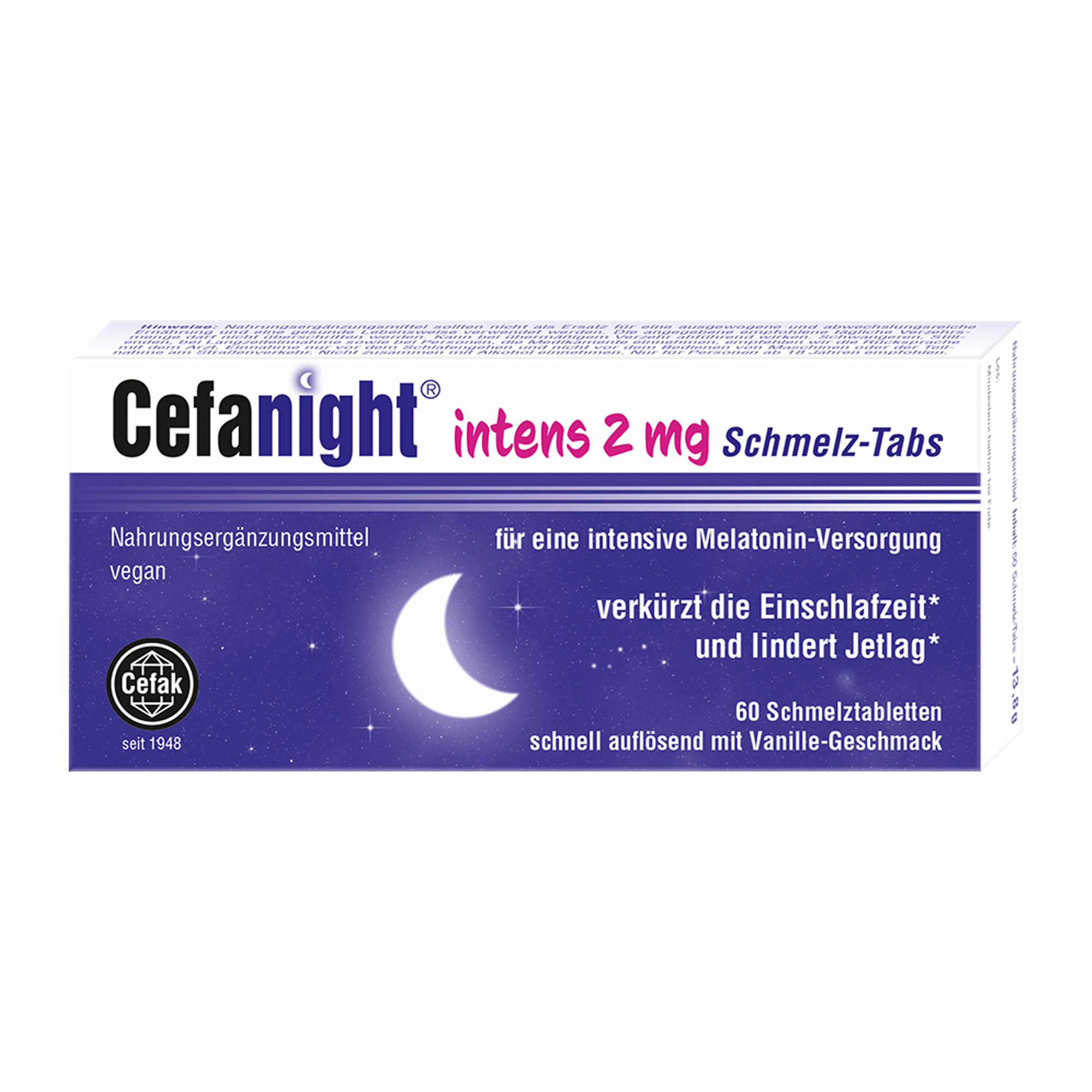 Cefanight Intens 2 Mg Schmelz-Tabs - None