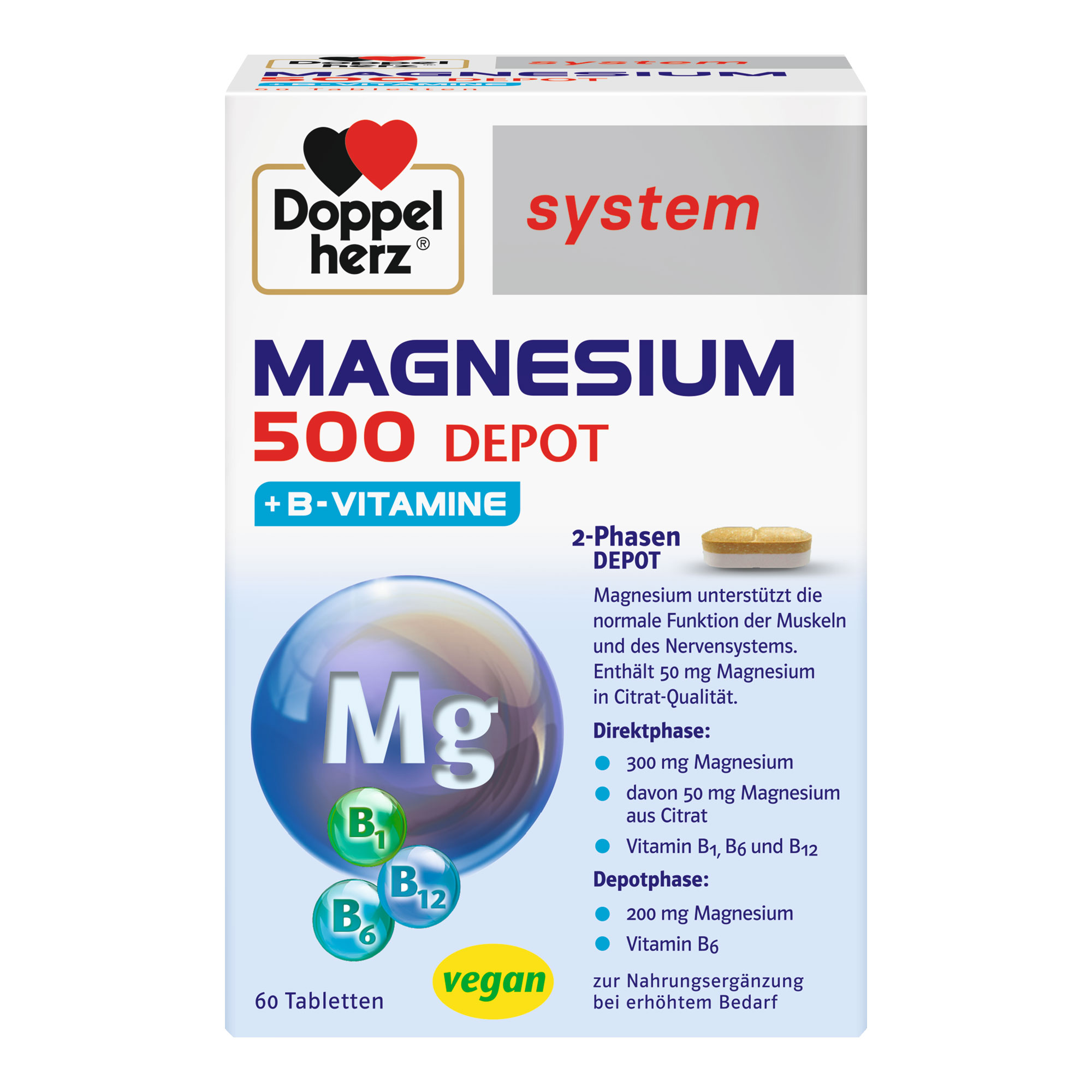 Doppelherz System Magnesium 400 Depot - None