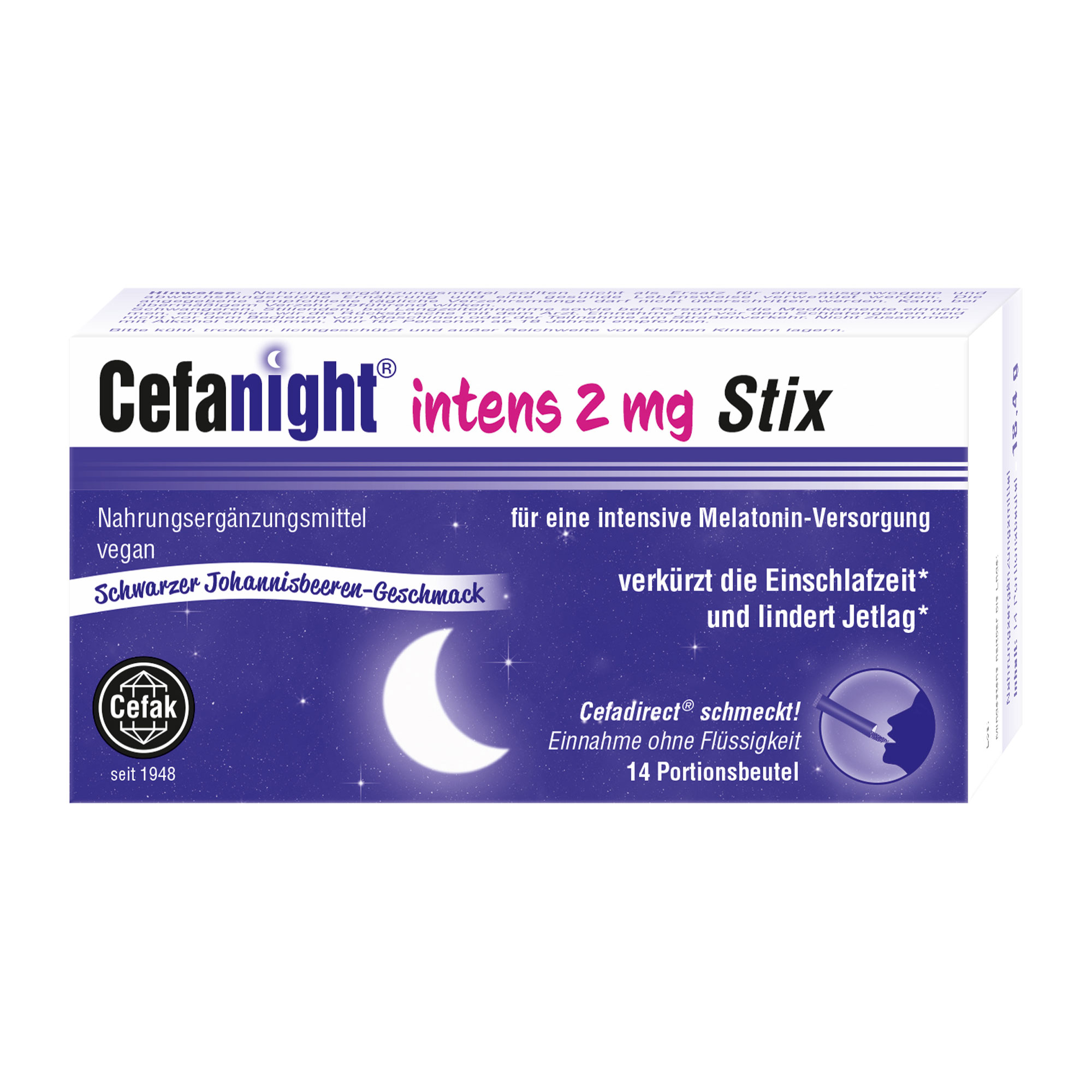 Cefanight Intens 2 Mg Stix - None