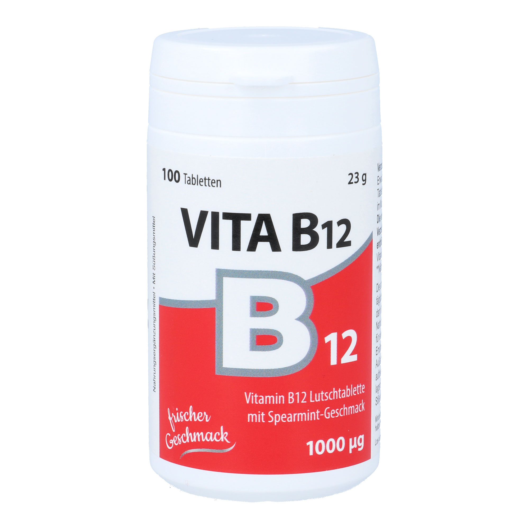 Vita B12 1000 Μg Lutschtabletten Spearmint-Geschmack - None