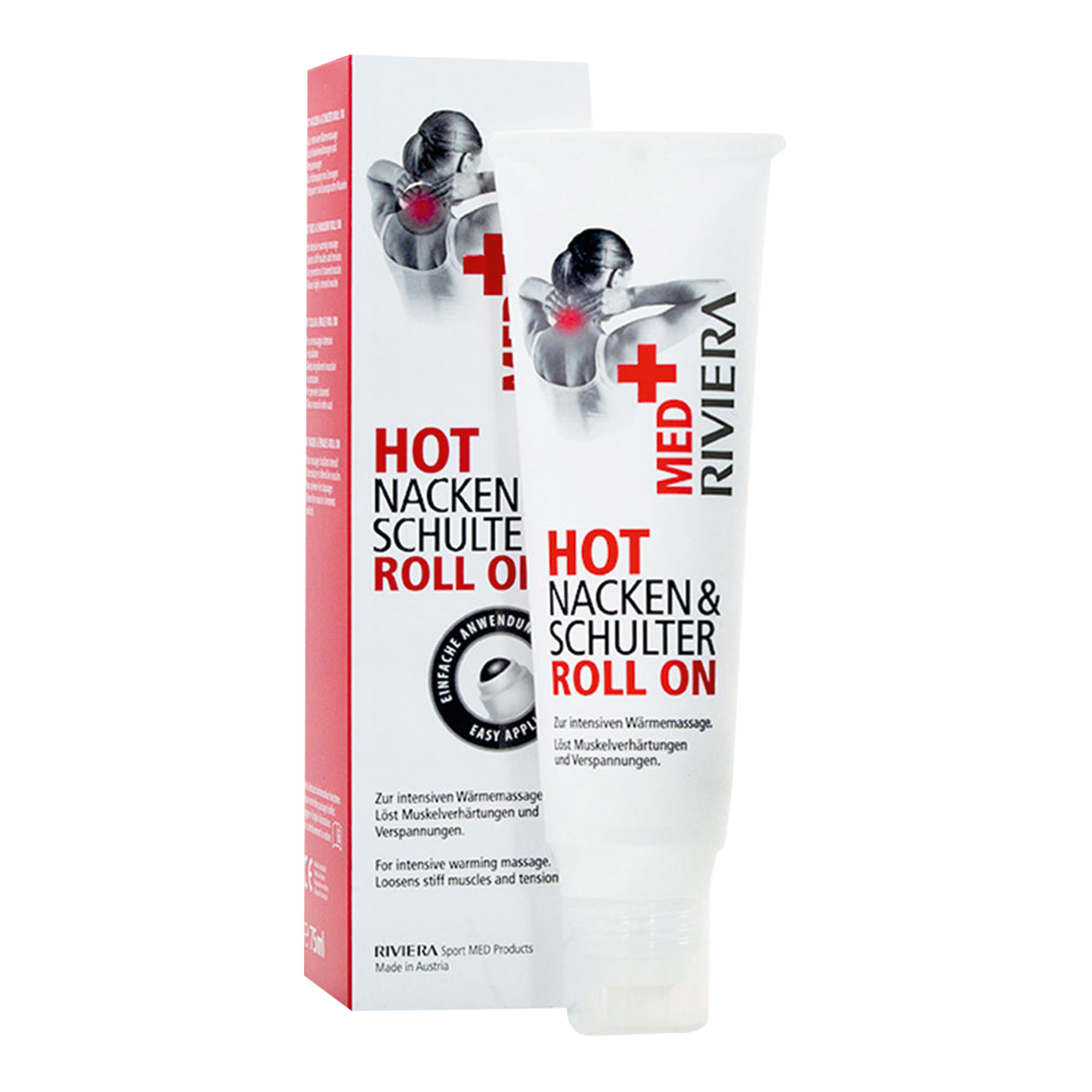 Riviera Med + Hot Nacken & Schulter Roll-On - None