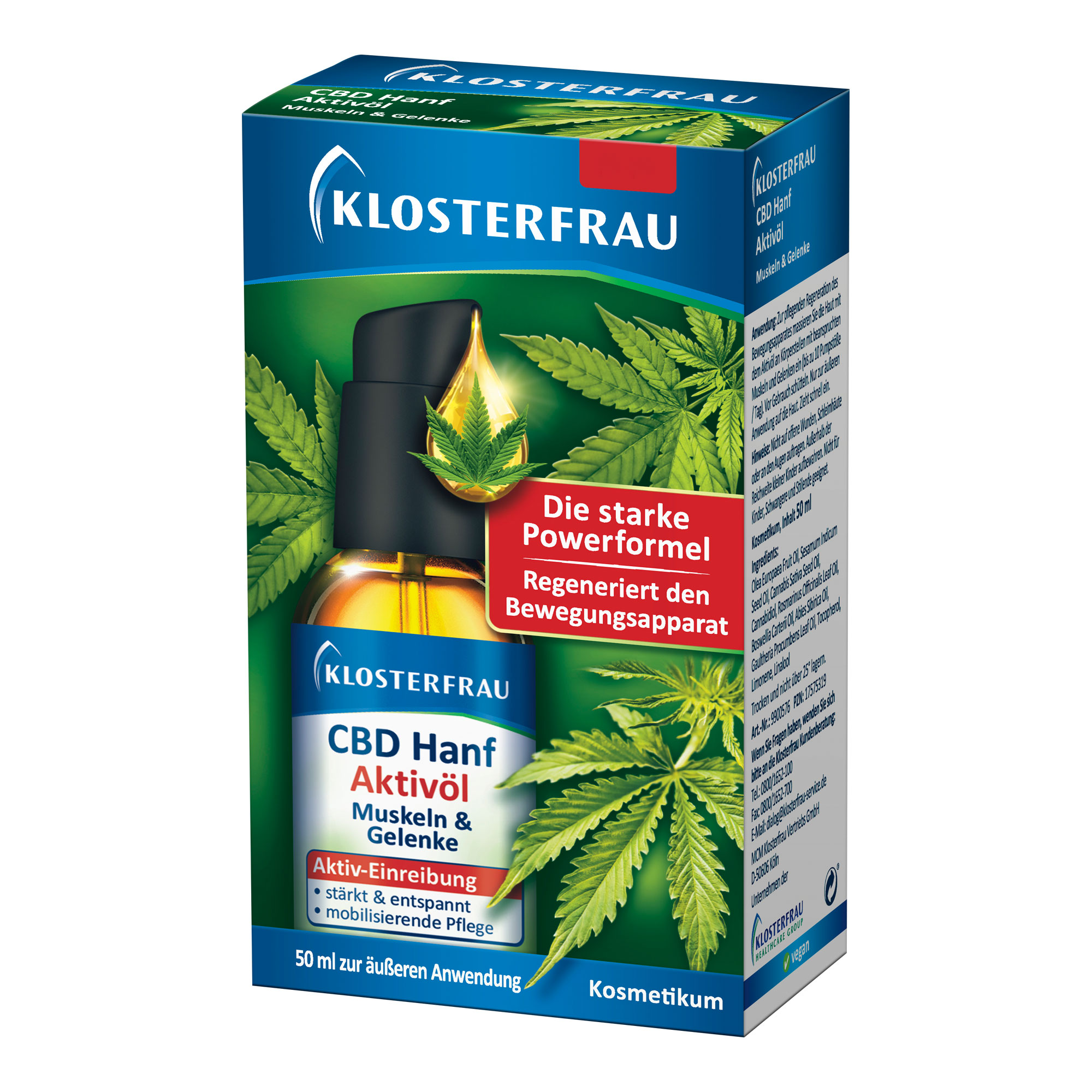 Klosterfrau Cbd Hanf Aktivöl - None