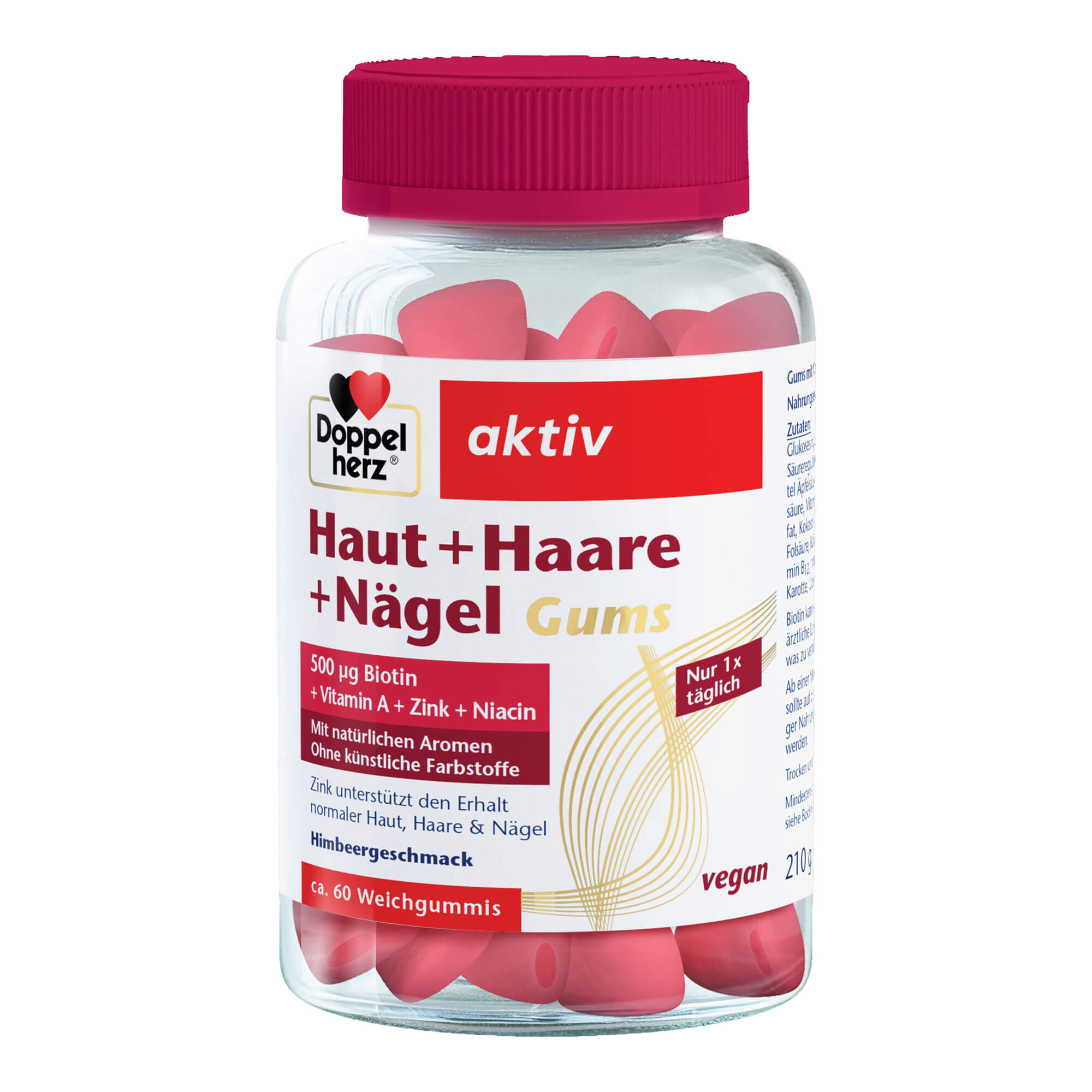 Doppelherz Haut + Haare + Nägel Gums