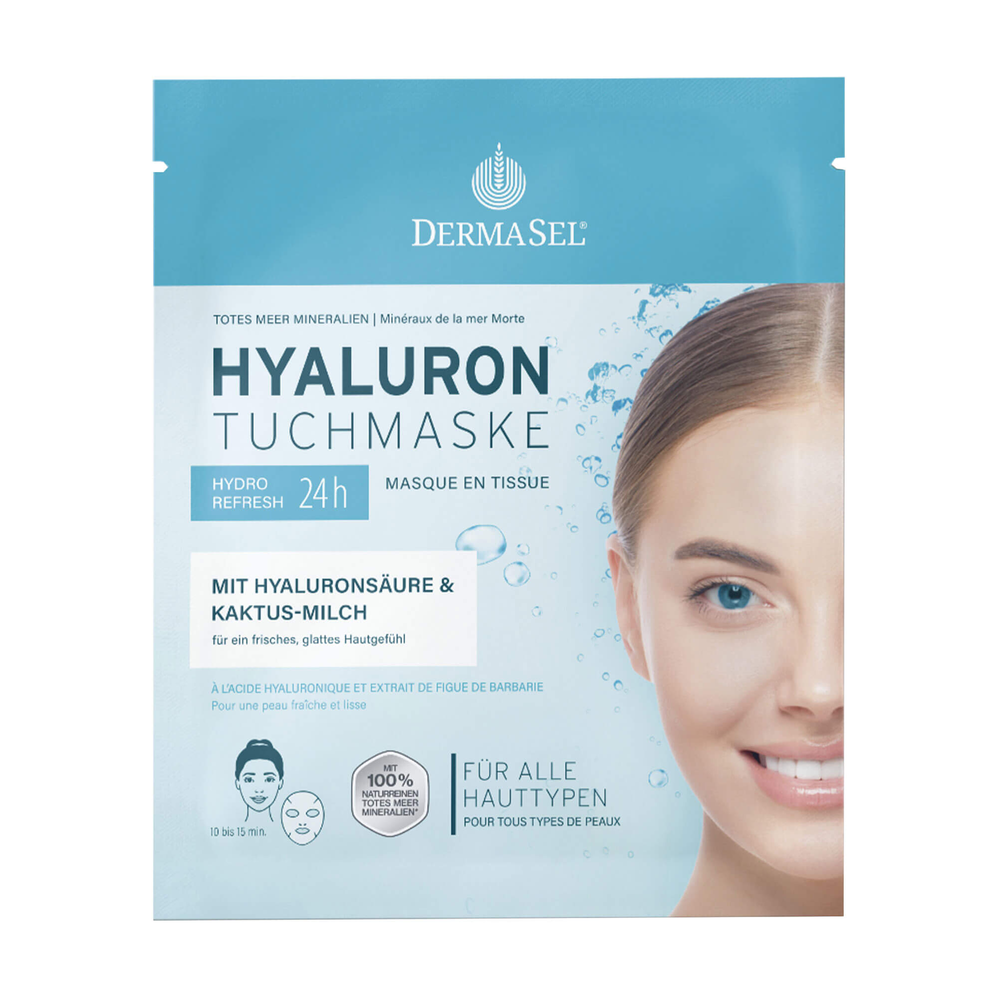 Dermasel Hyaluron Tuchmaske