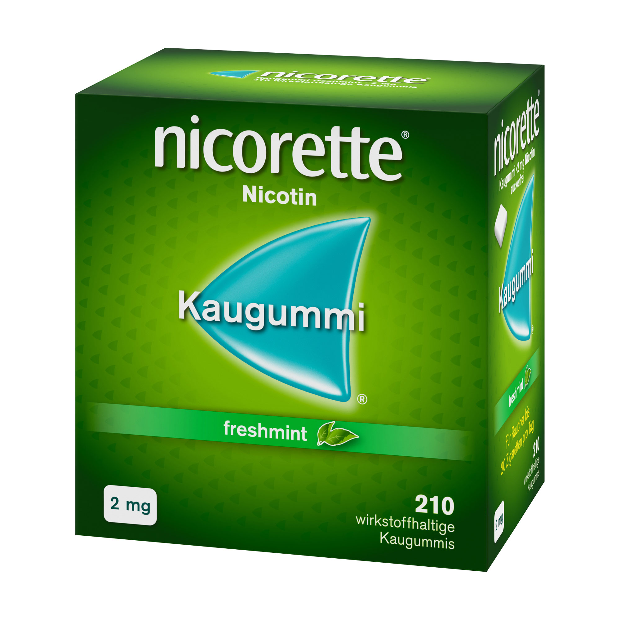 Nicorette Kaugummi 2 Mg Freshmint - None