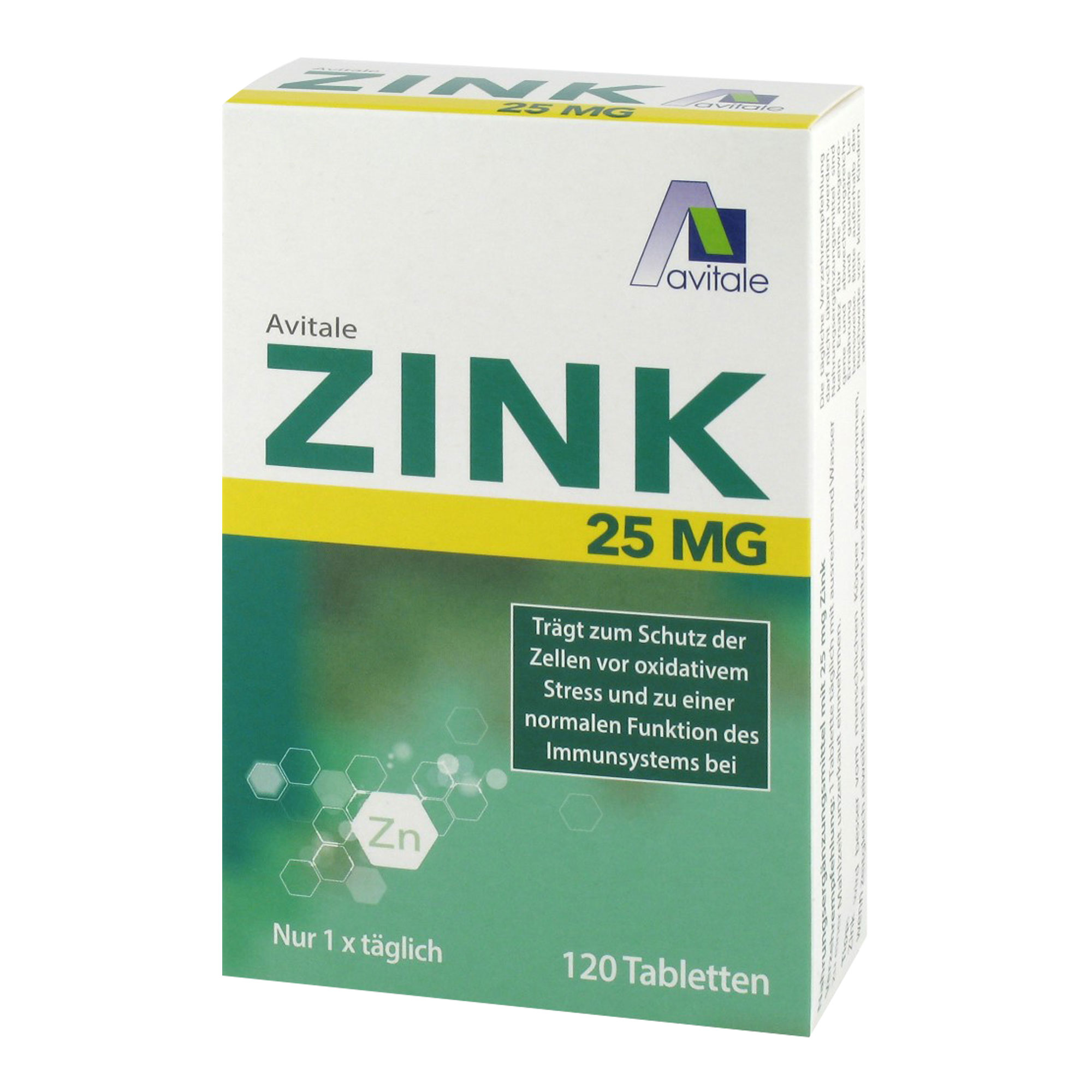 Avitale Zink 25 Mg Tabletten - None