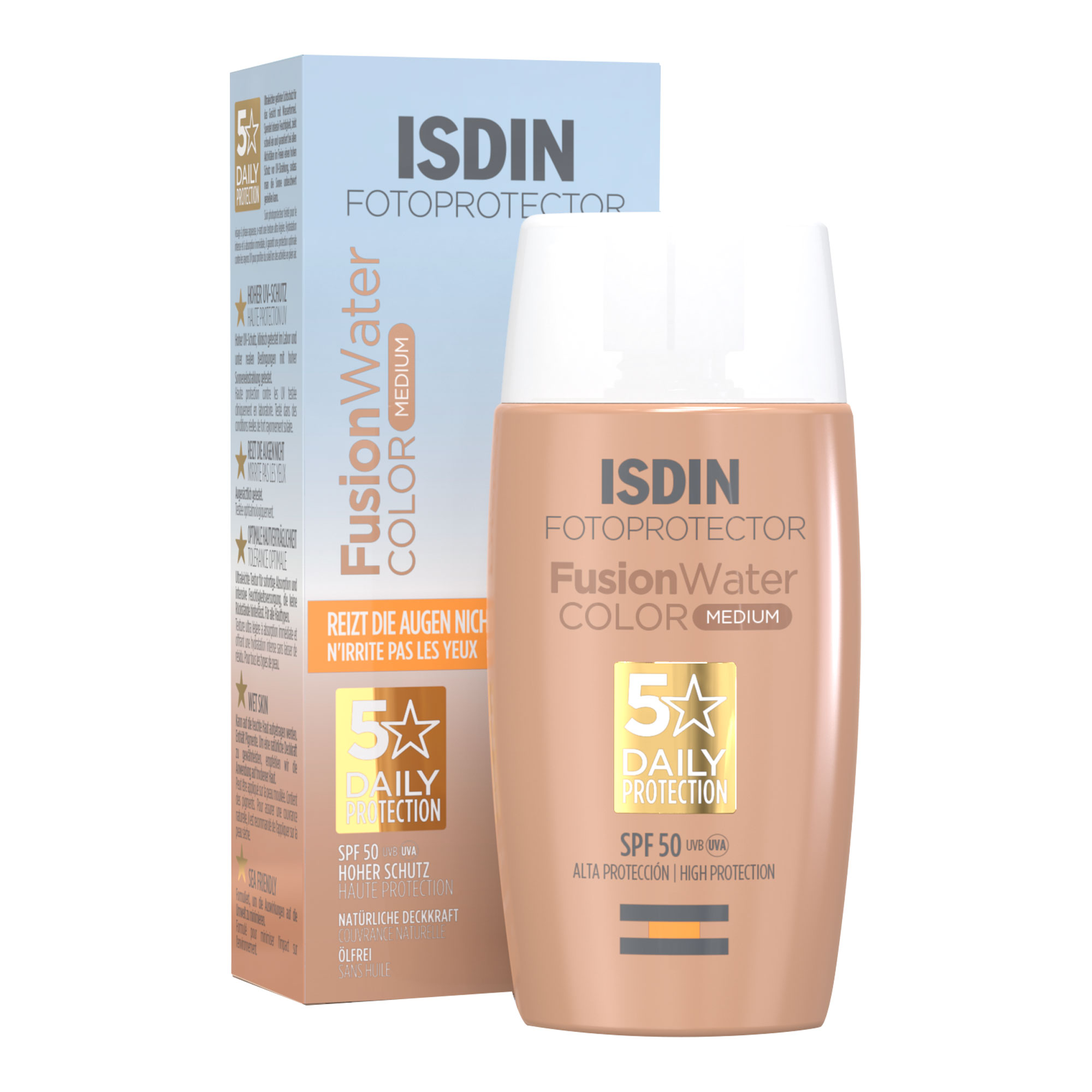 Isdin Fotoprotector Fusion Water Color Medium Lsf 50 - None