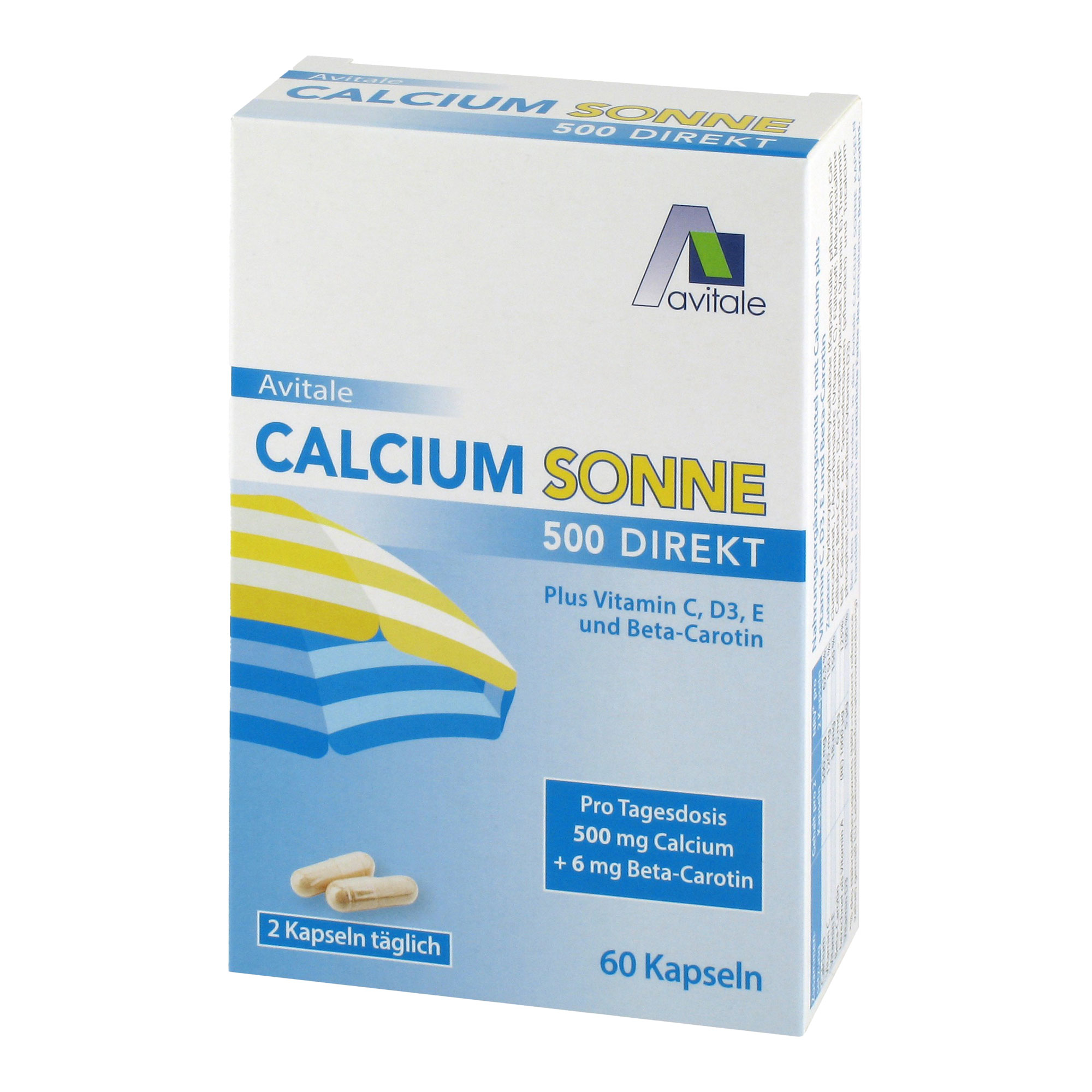 Calcium Sonne 500 Direkt Kapseln - None