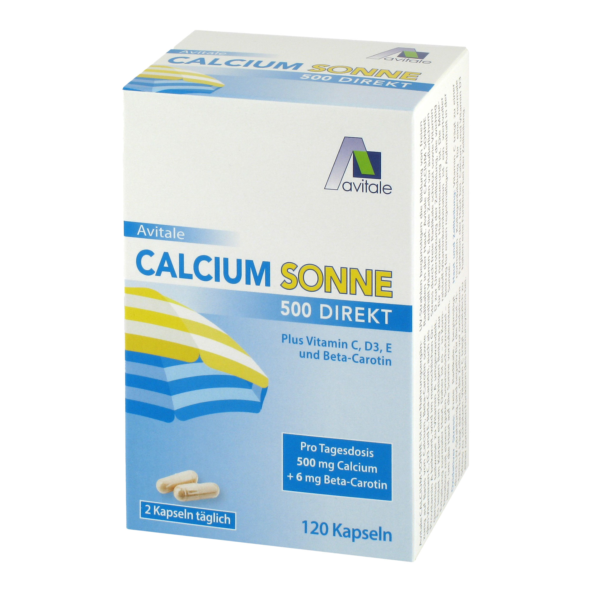 Calcium Sonne 500 Kapseln 120 St