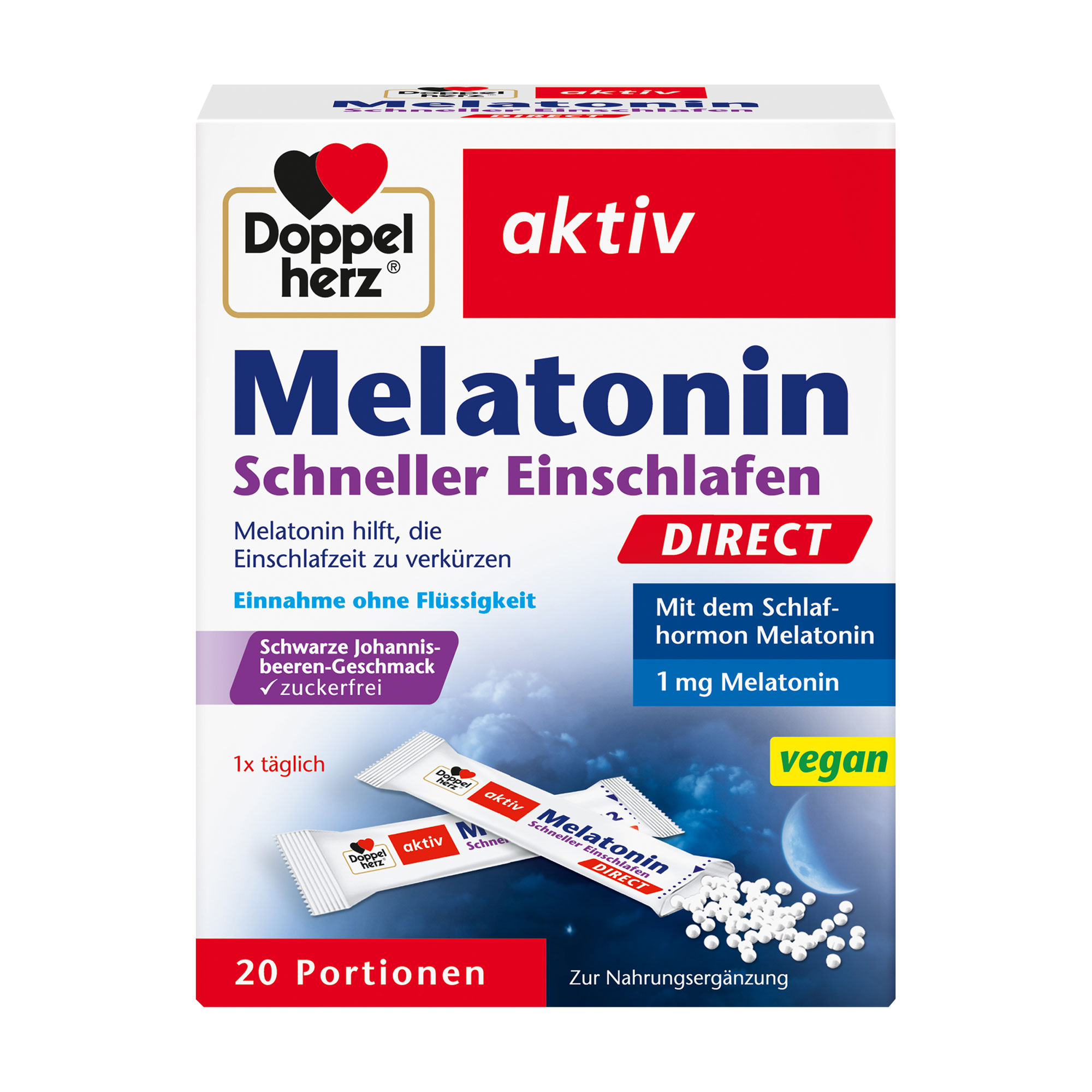 Doppelherz Melatonin Direct Schneller Einschlafen