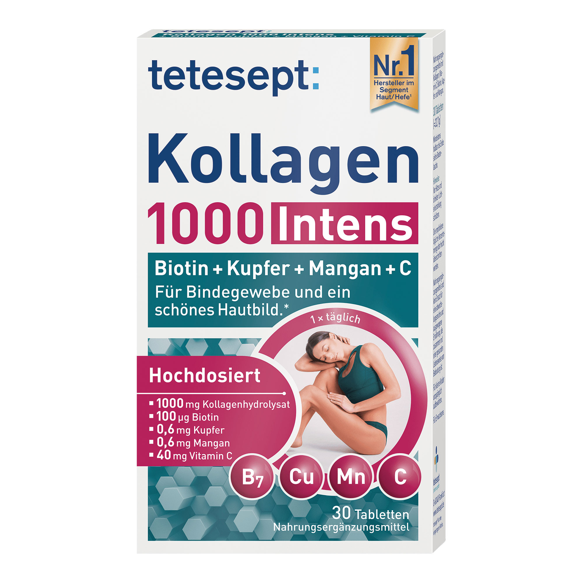 Tetesept Kollagen 1000 Intens Tabletten - None