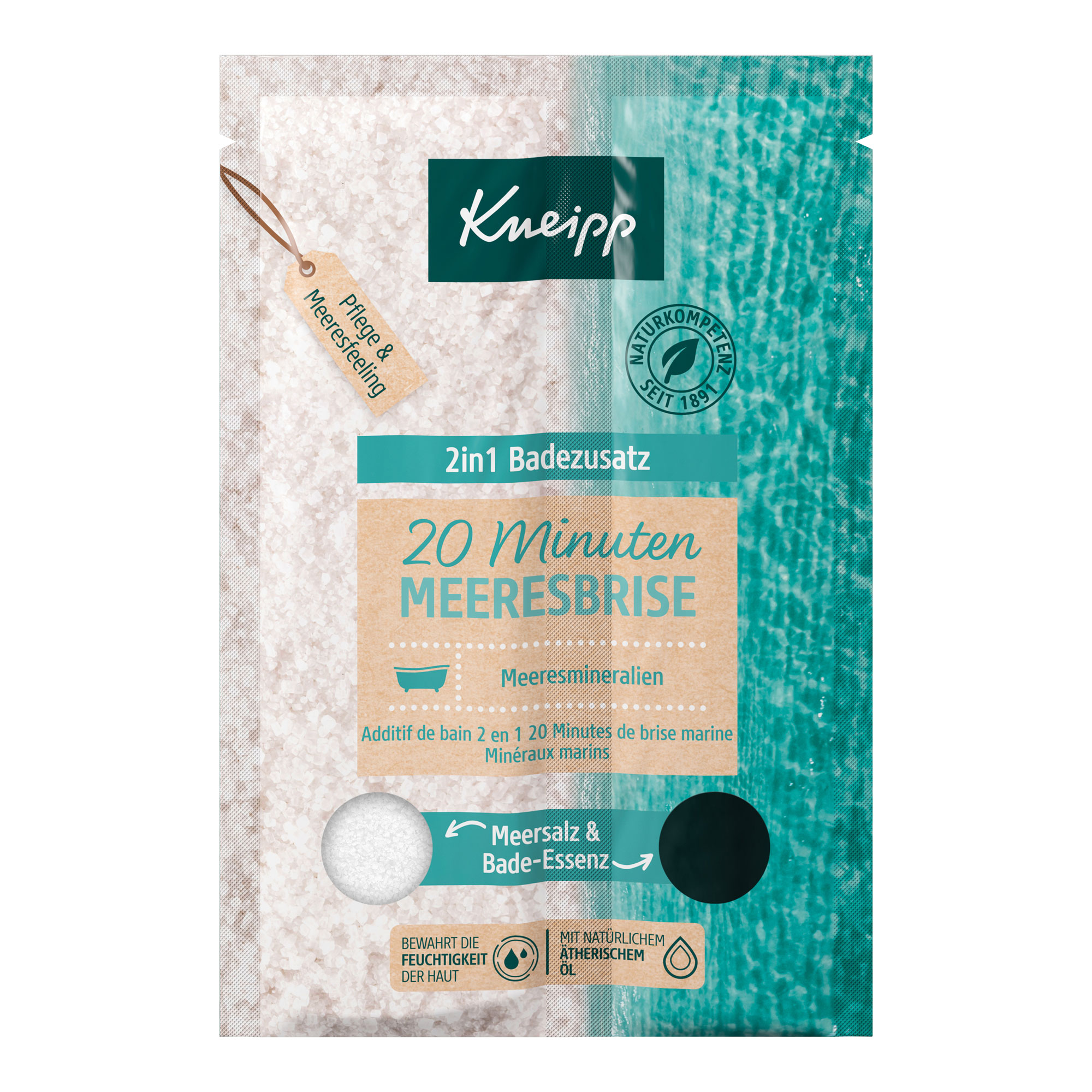 Kneipp 2In1 Badezusatz 20 Minuten Meeresbrise - None