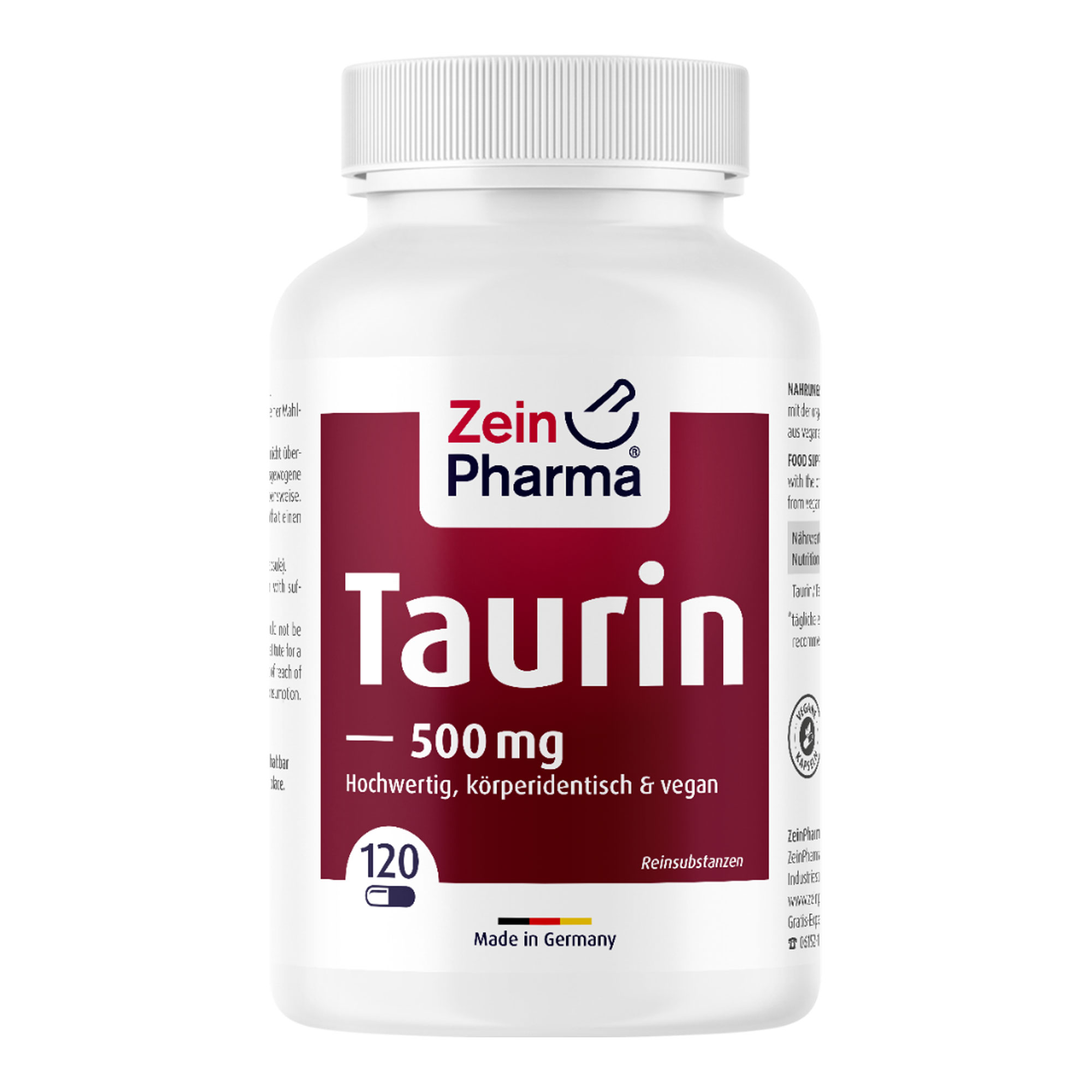 Taurin 500 Mg Kapseln - None