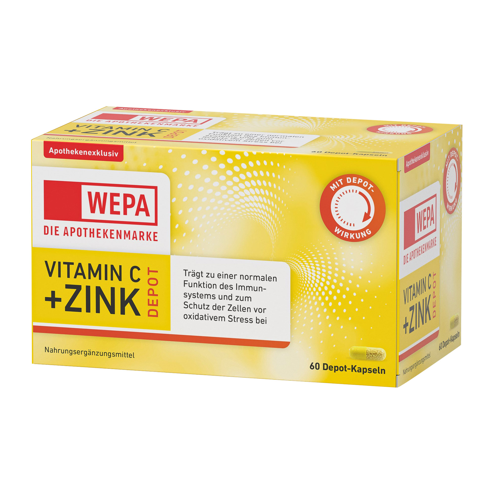 Wepa Vitamin C+Zink Kapseln - None