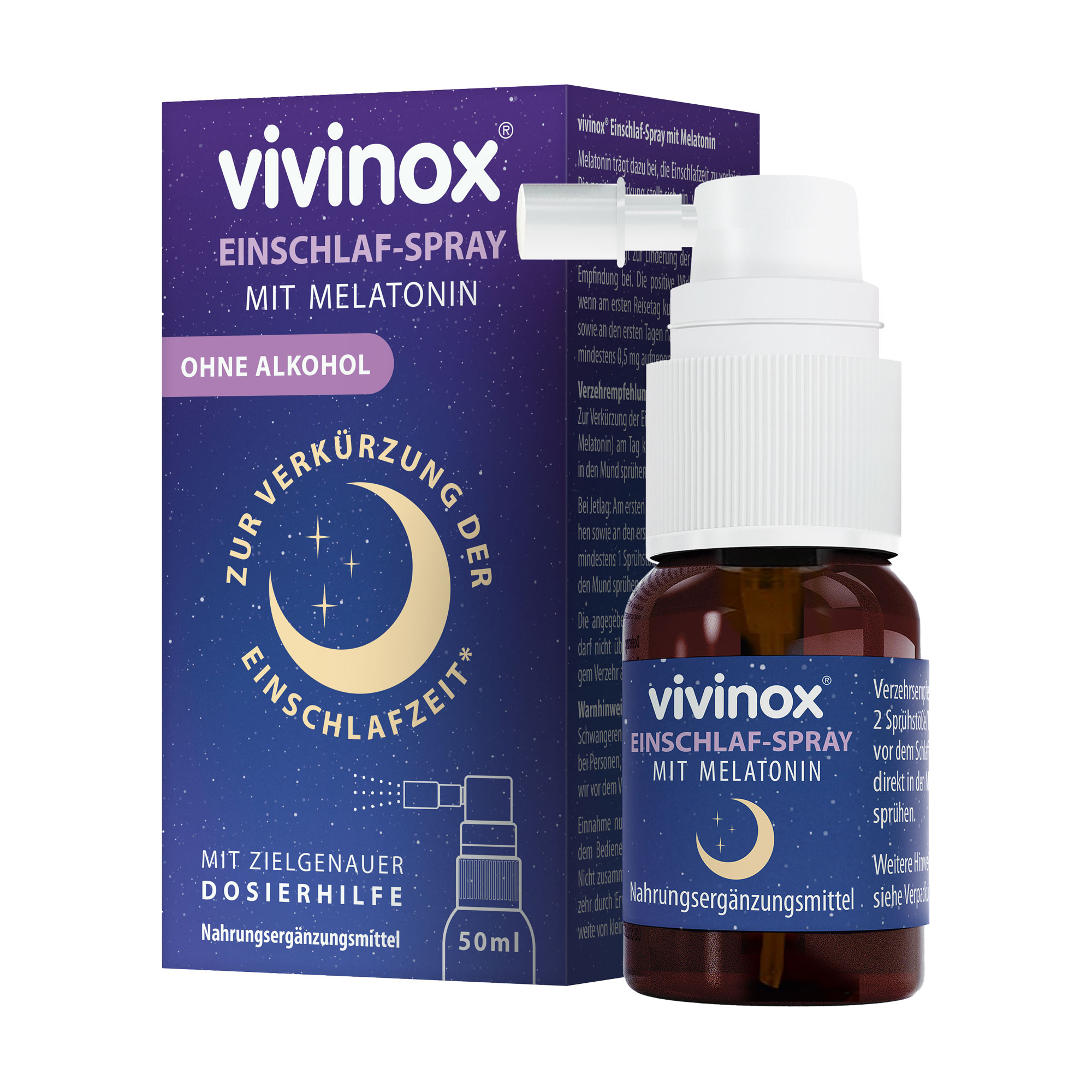 Vivinox Einschlaf-Spray Mit Melatonin - None