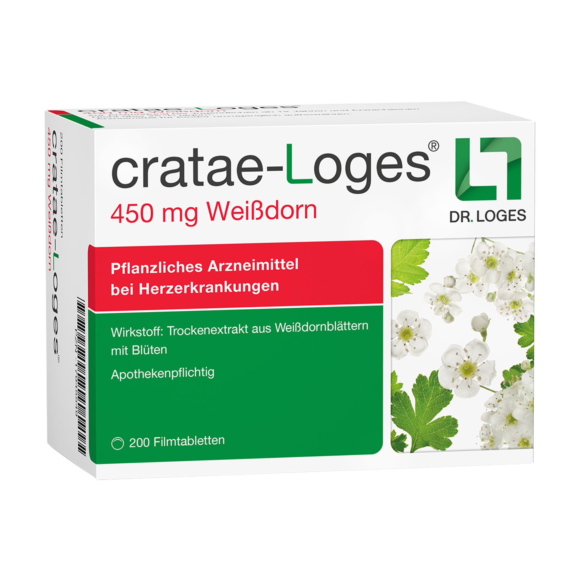 cratae-Loges 450 mg Weißdorn Filmtabletten