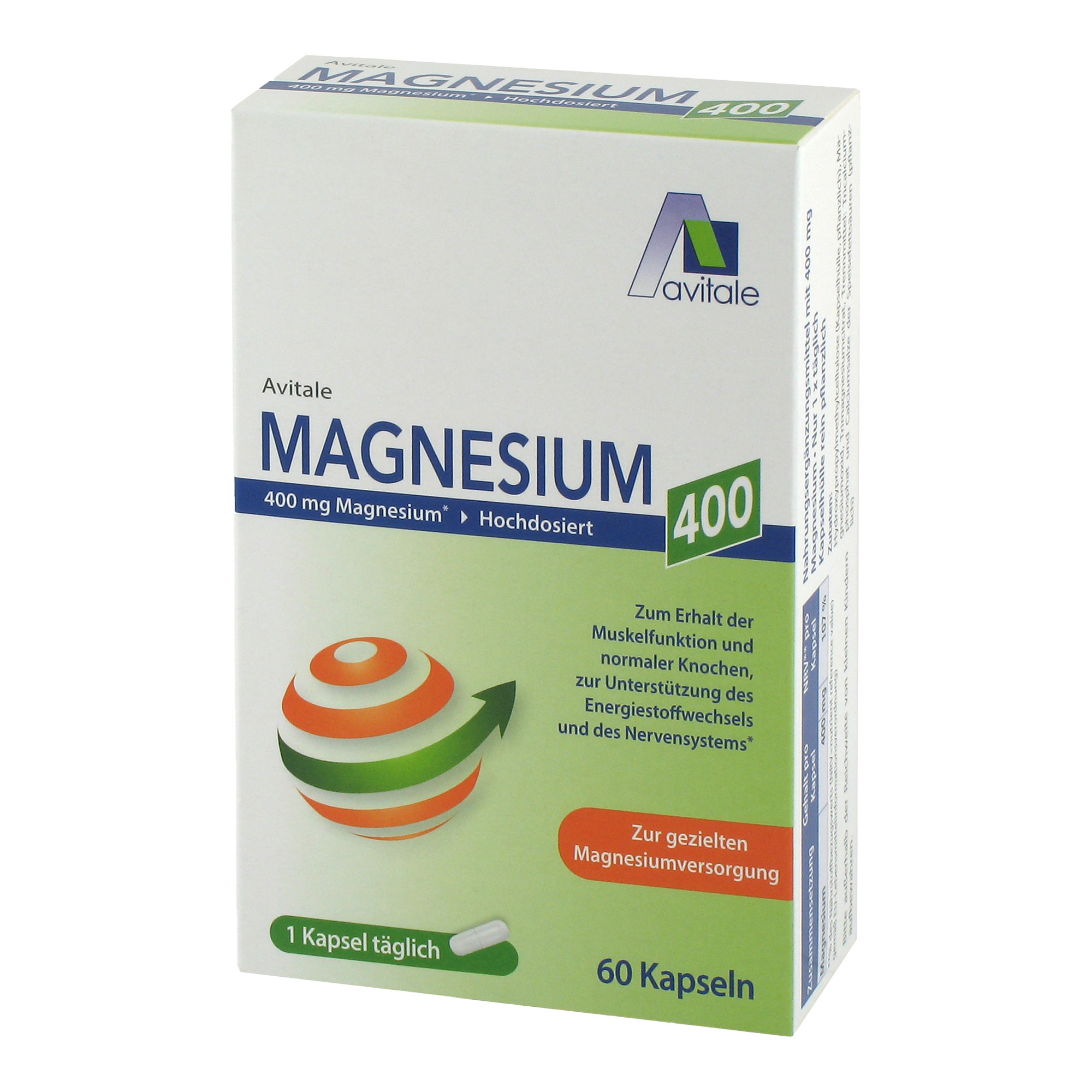 Avitale Magnesium 400 Mg Kapseln - None