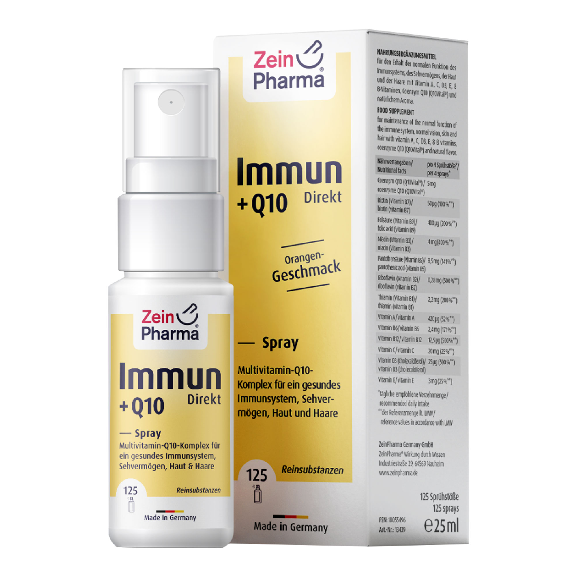 Immun Direkt + Q10 25 Ml Spray - None