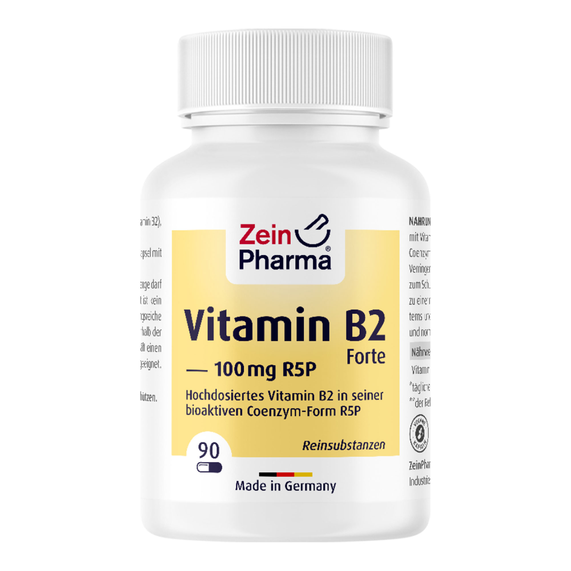 Vitamin B2 Forte 100 mg bioaktives R5P Kapseln