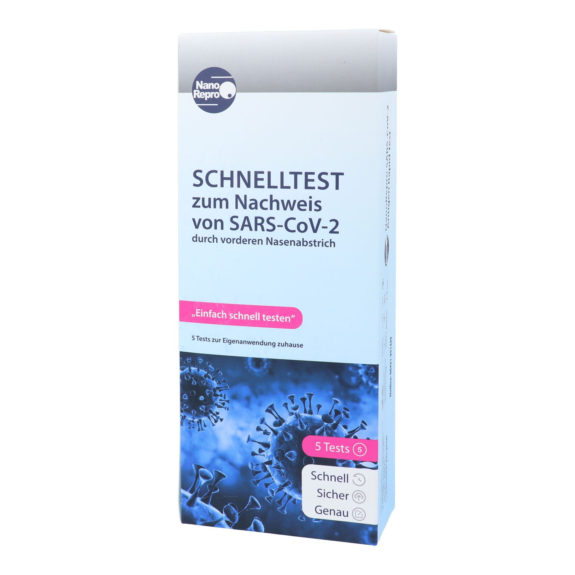 Nanorepro Sars-Cov-2 Antigen Schnelltest Nase - None