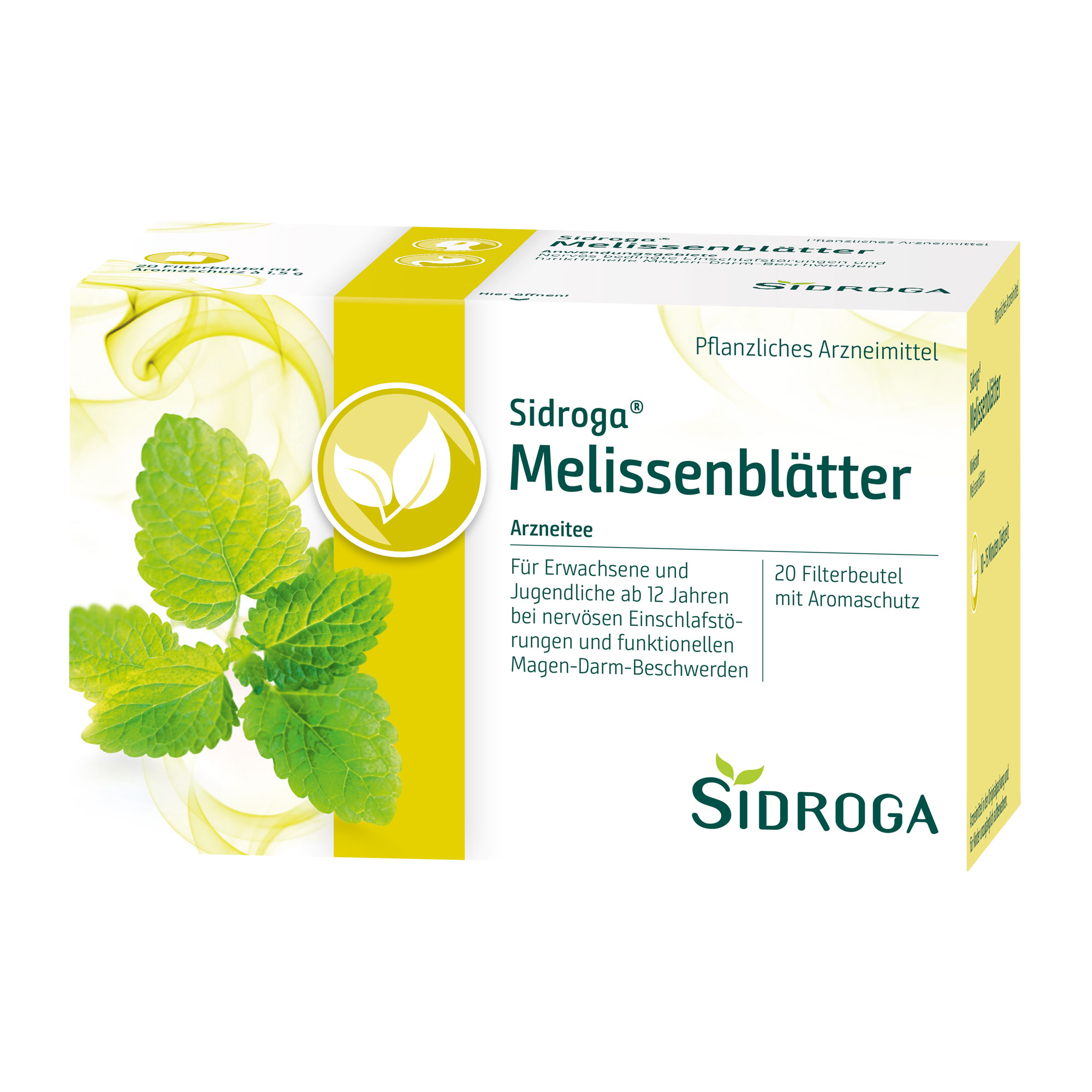 Sidroga Melissenblätter Arzneitee - None