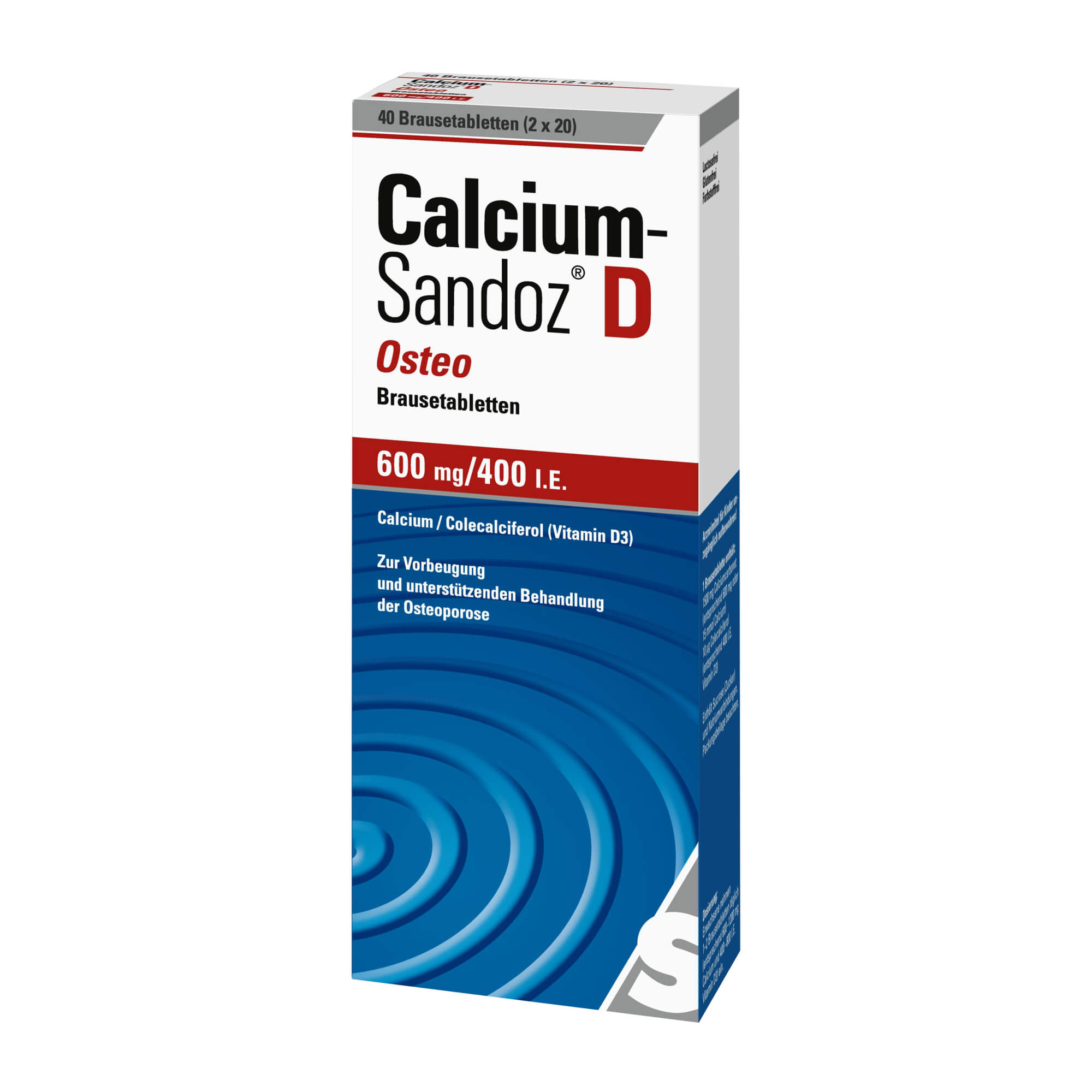 Calcium Sandoz D Osteo Brausetabletten 100 St