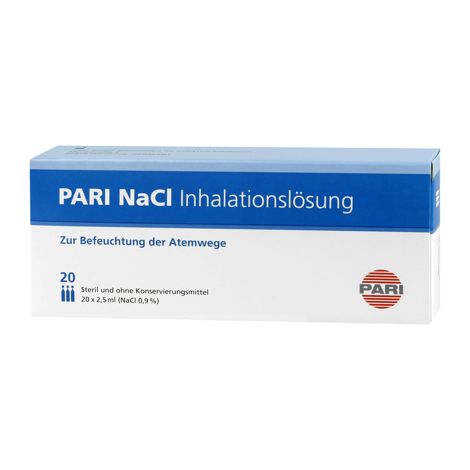 Pari NaCl Inhalationslösung Ampullen