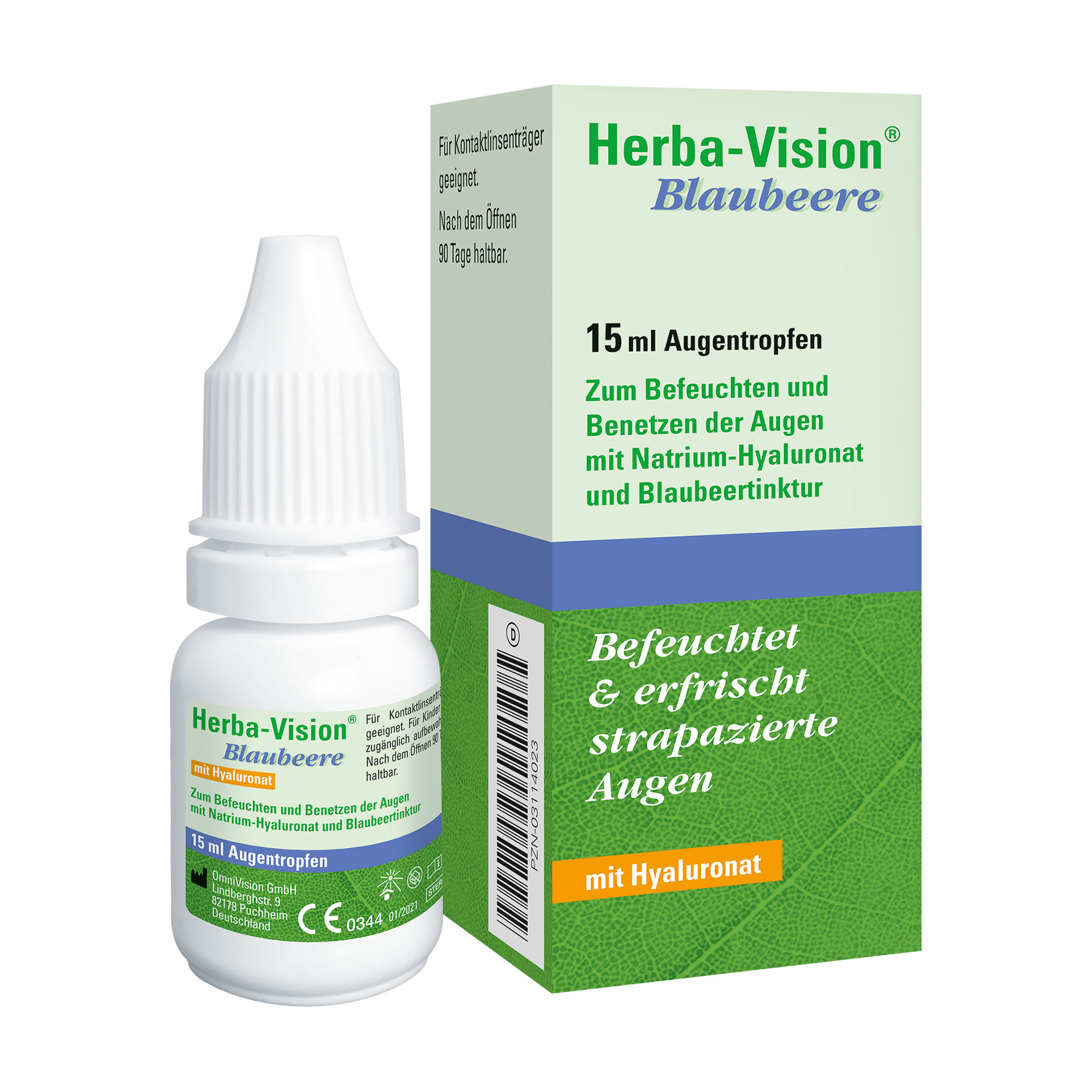 Herba-Vision Blaubeere Augentropfen