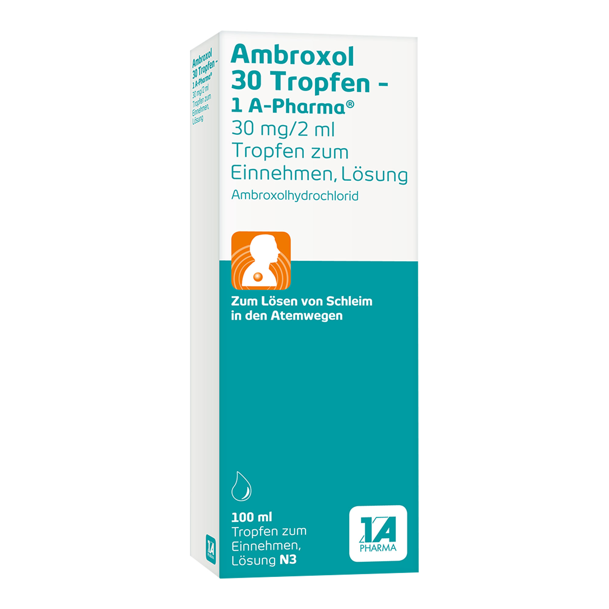 Ambroxol 30 Tropfen - 1 A Pharma - None