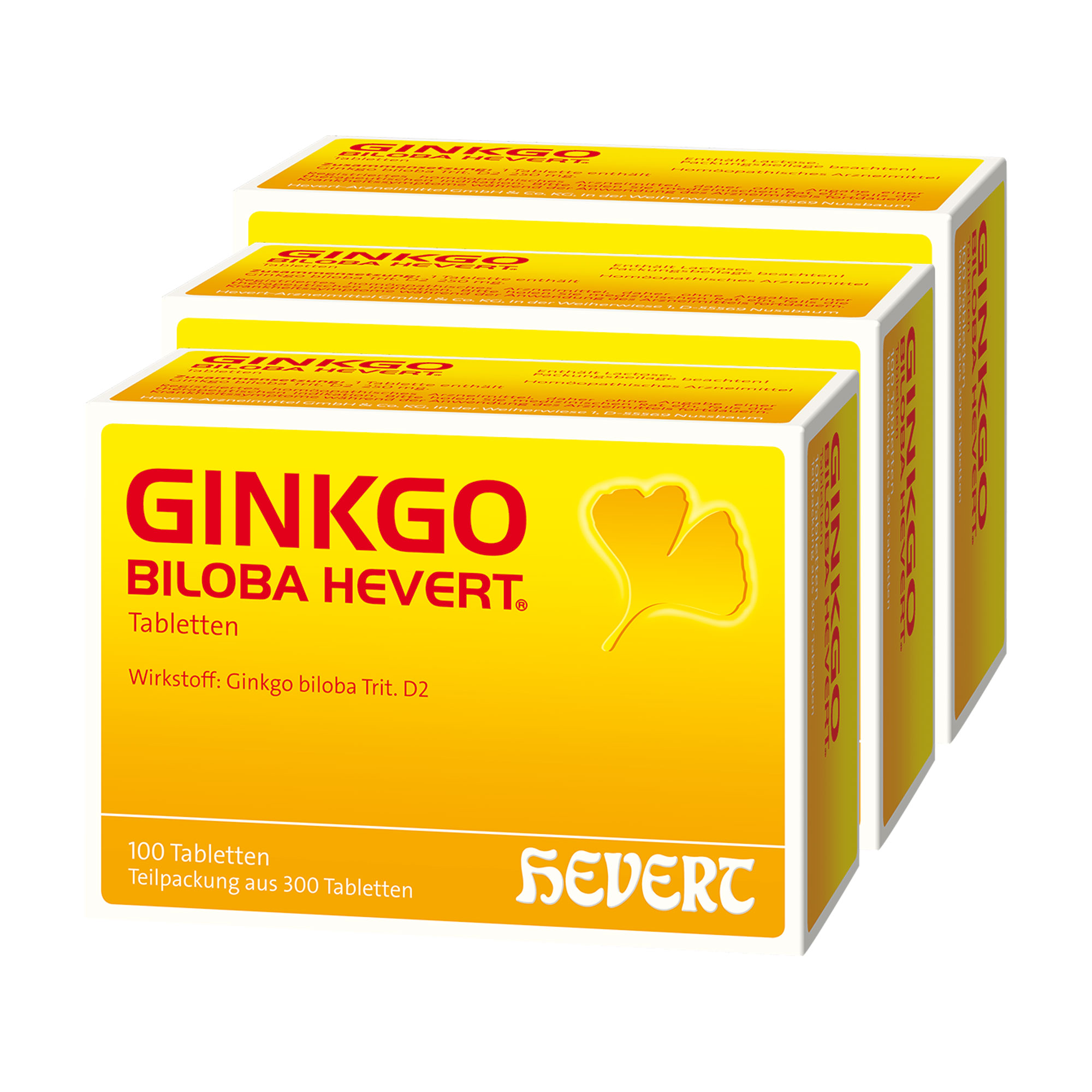 Ginkgo Biloba Hevert Tabletten - None