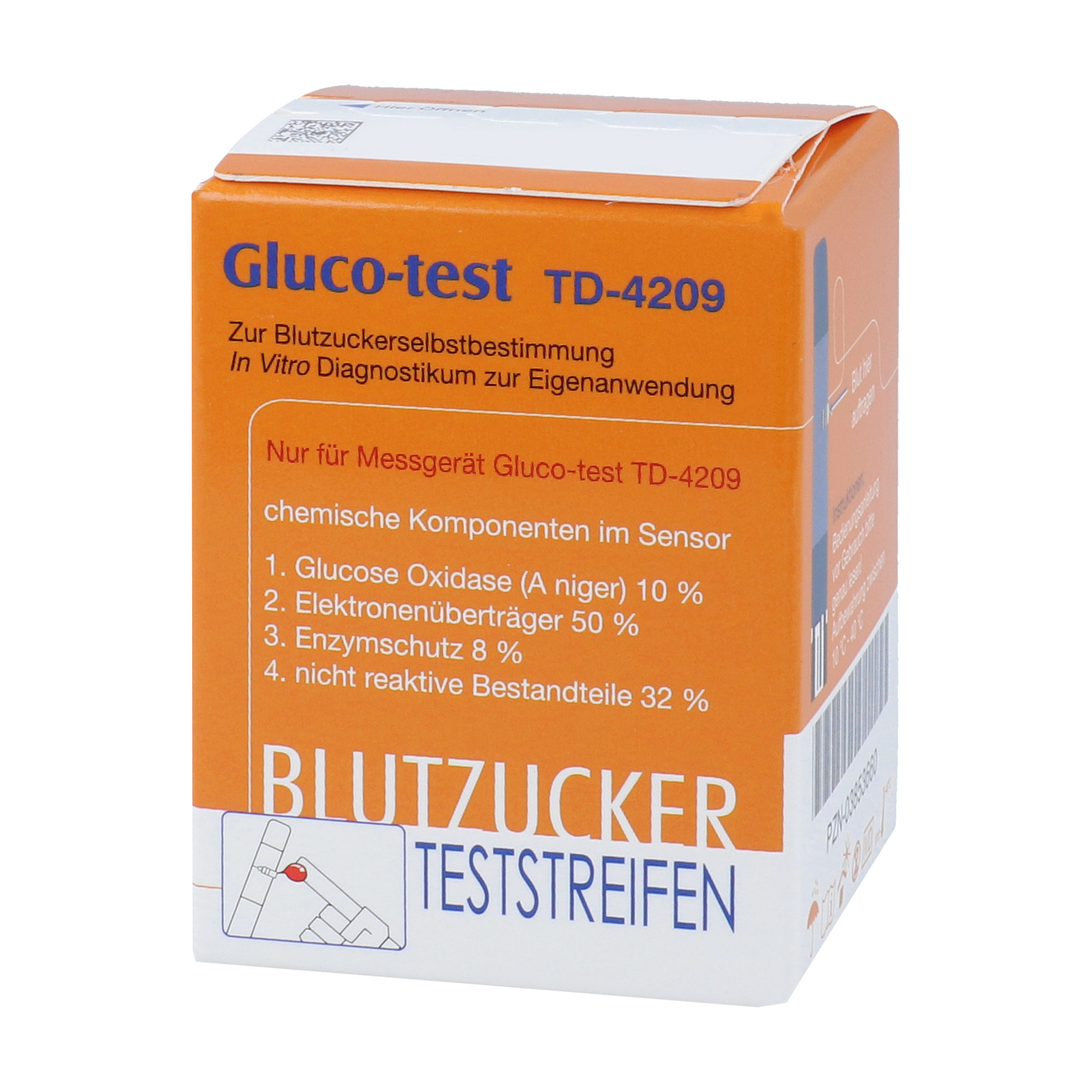 Gluco Test Blutzuckerteststreifen - None