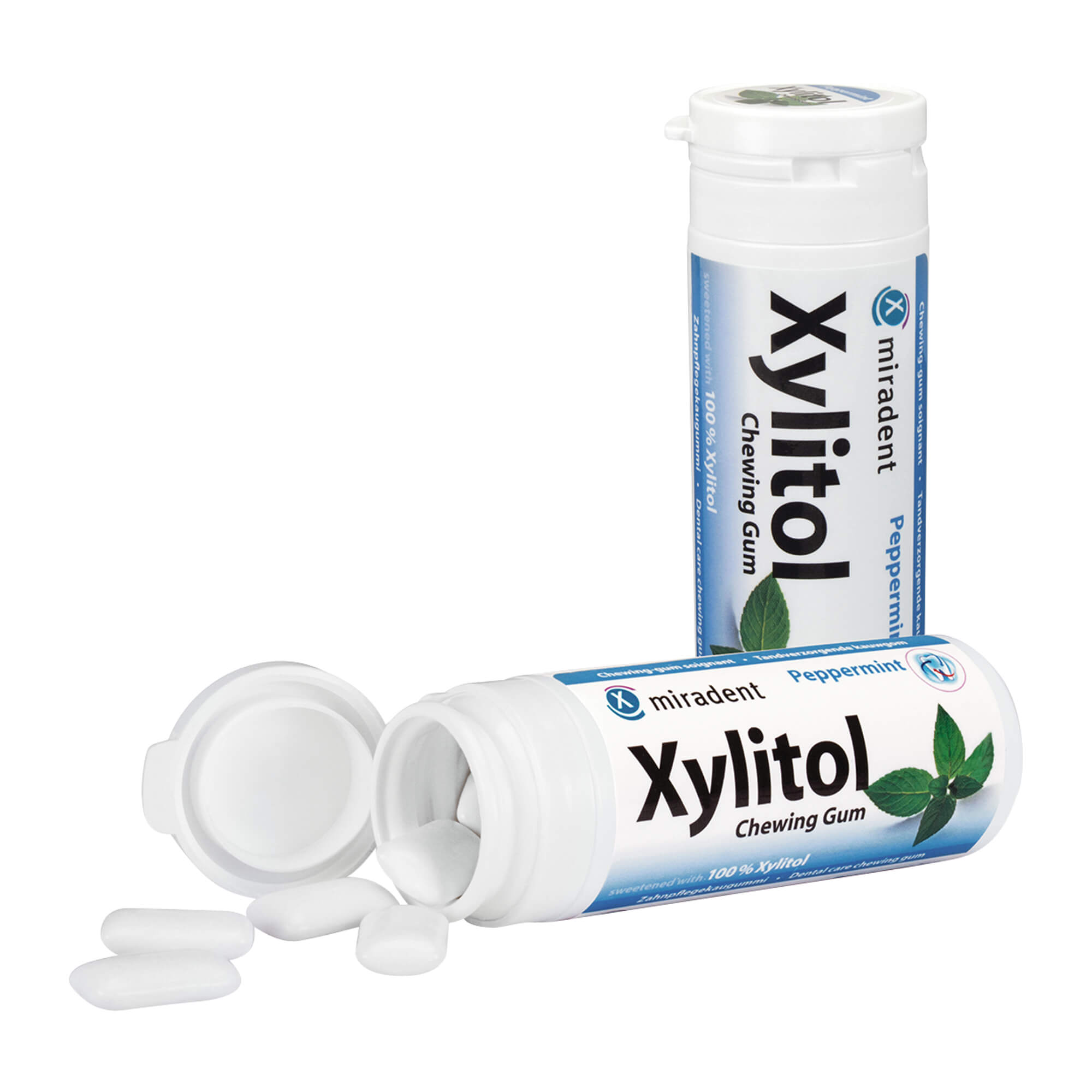 Miradent Xylitol Chewing Gum Minze - None