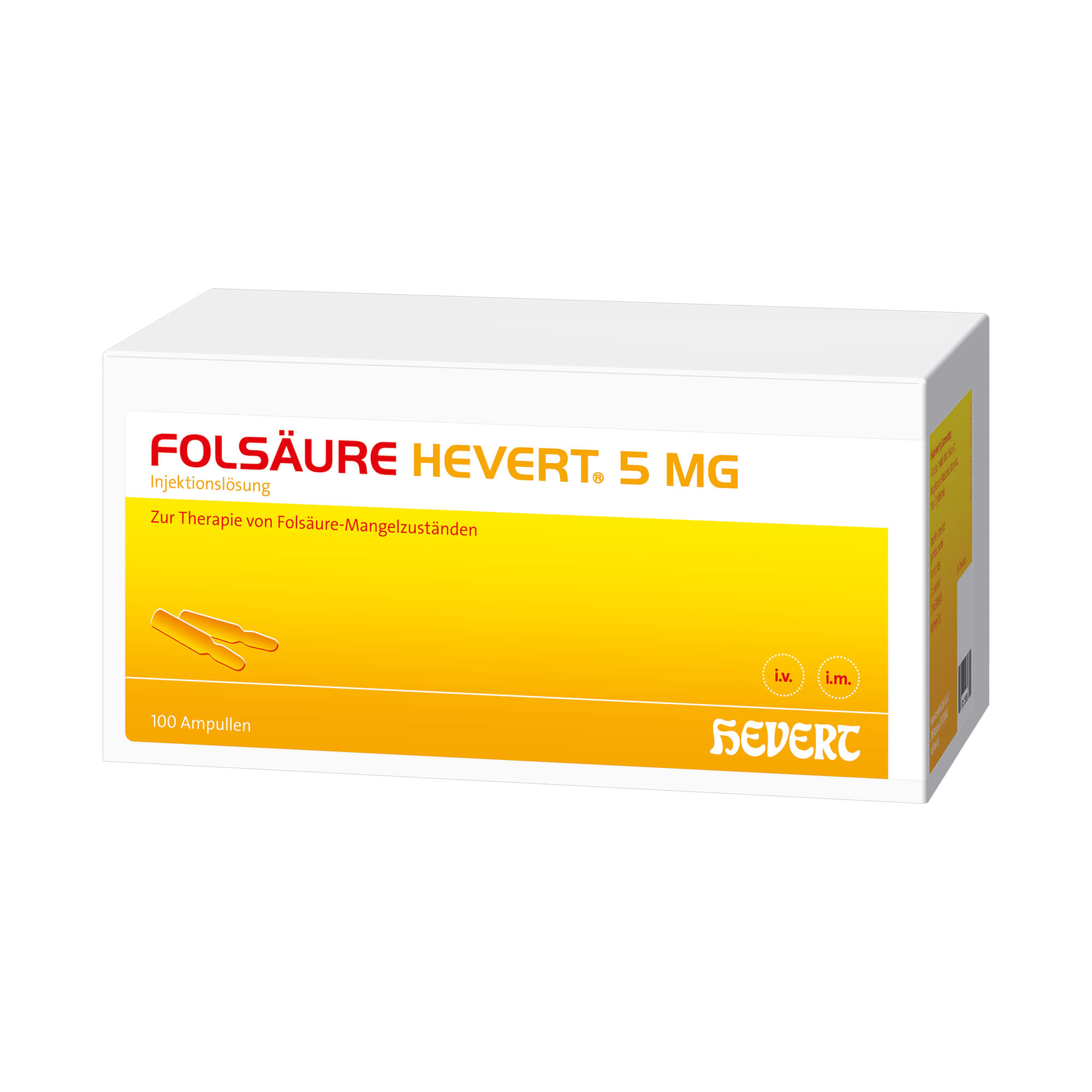 Folsäure Hevert 5 Mg Ampullen - None