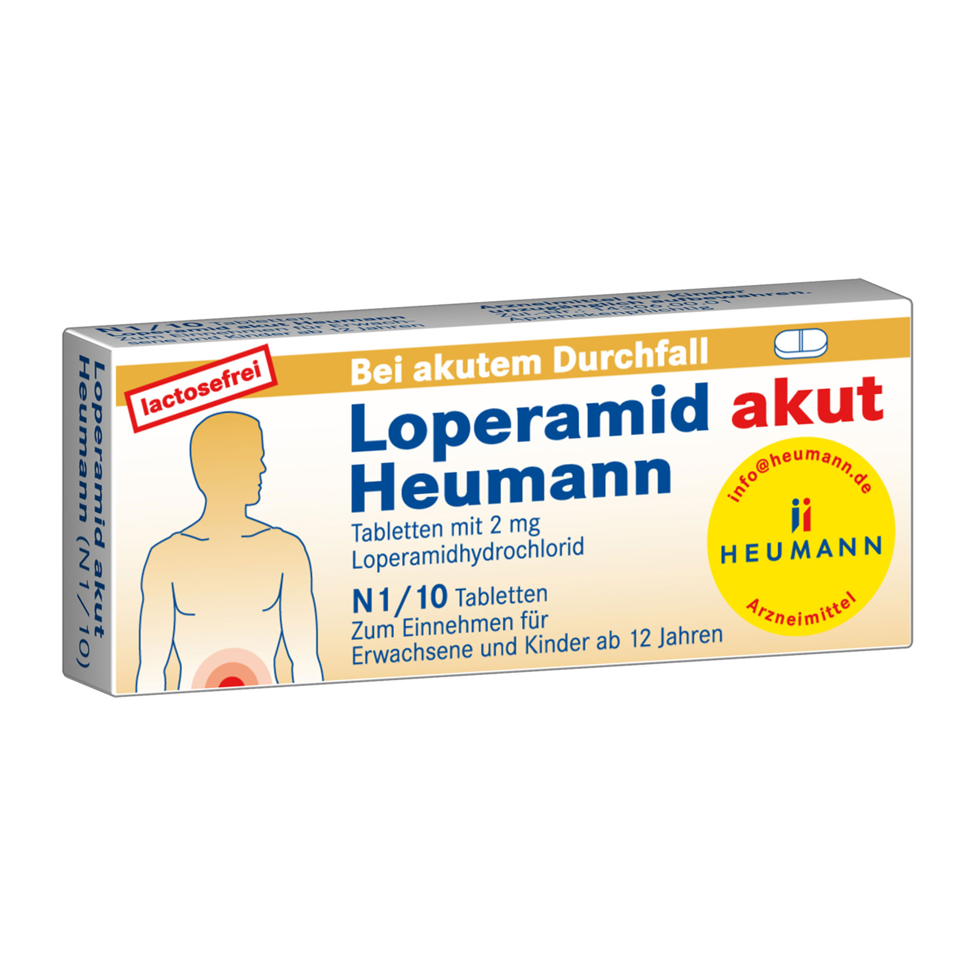 Loperamid Akut Heumann Tabletten - None