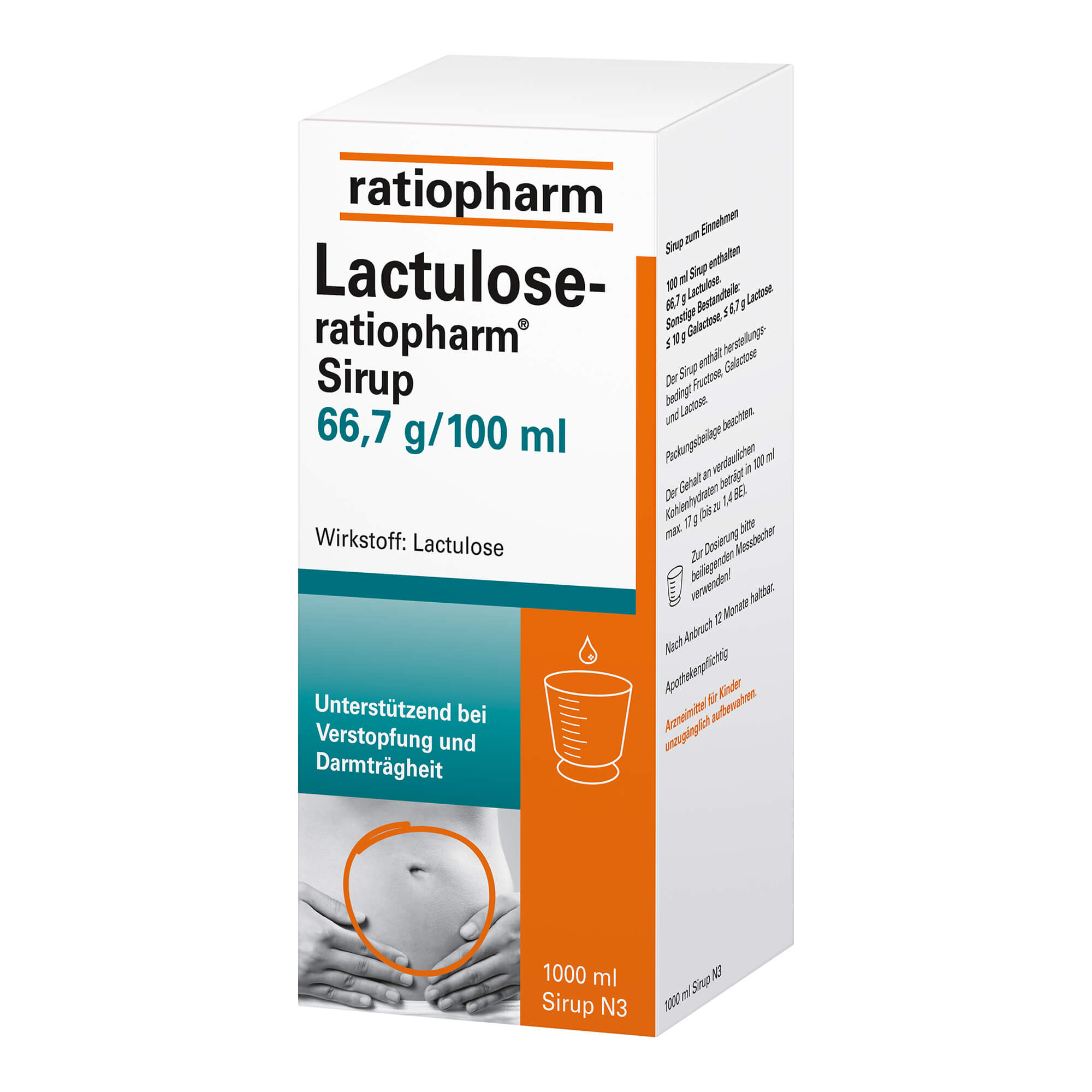 Lactulose-Ratiopharm Sirup - None