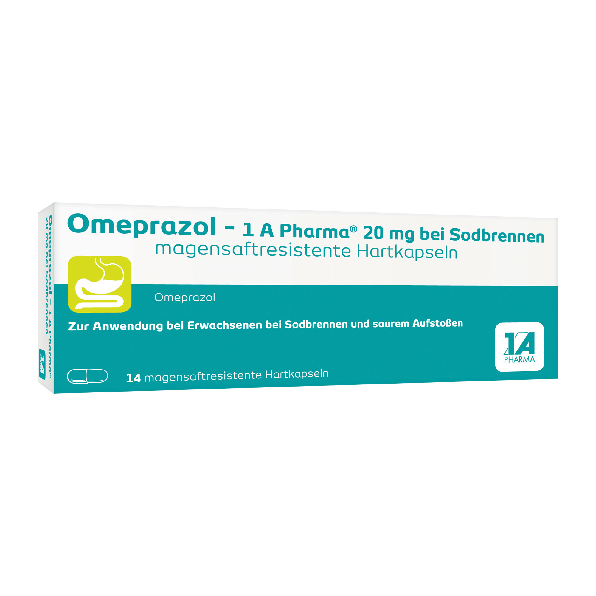 Omeprazol - 1 A Pharma 20 Mg Hartkapseln Bei Sodbrennen - None