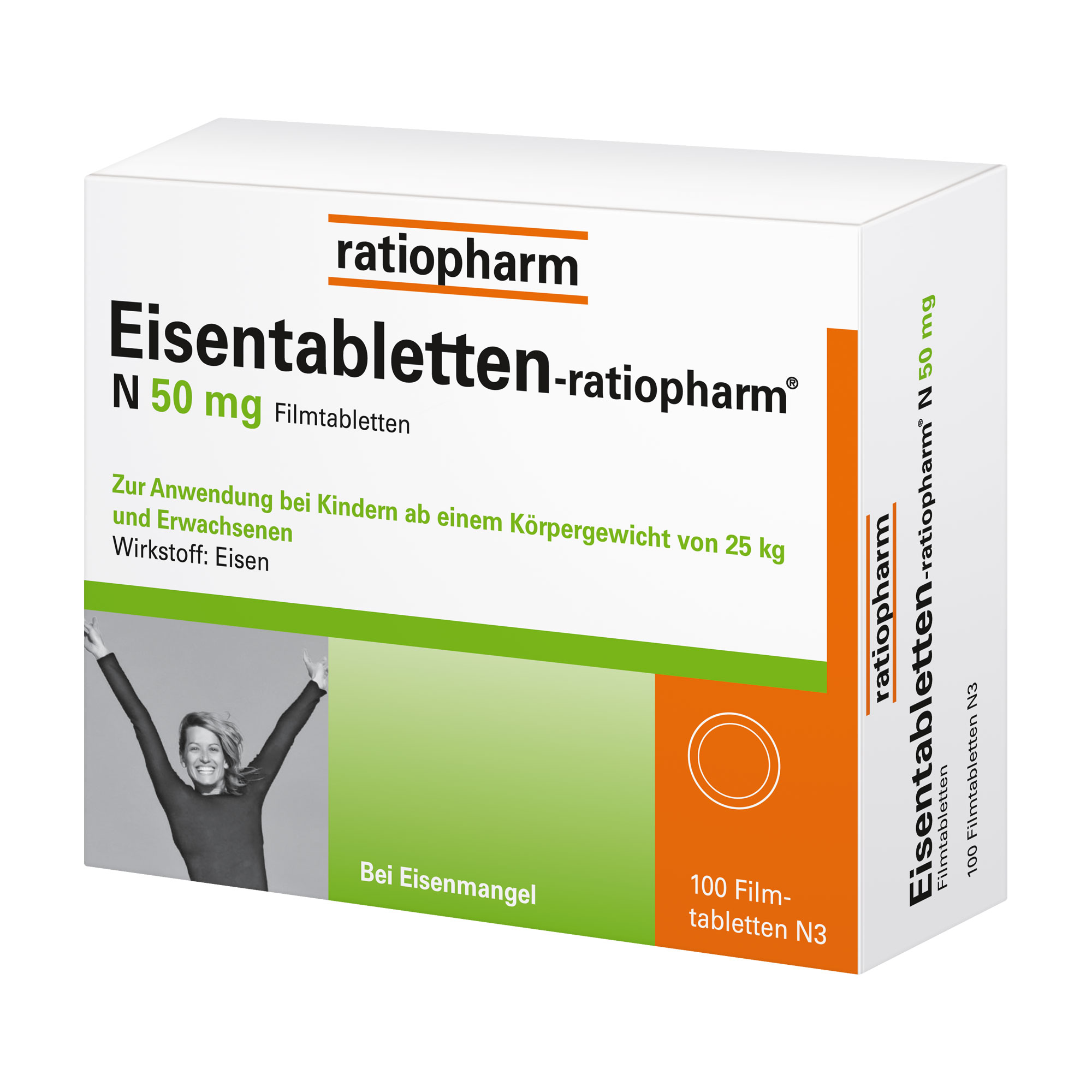 Eisentabletten Ratiopharm N 50 Mg Filmtabletten - None