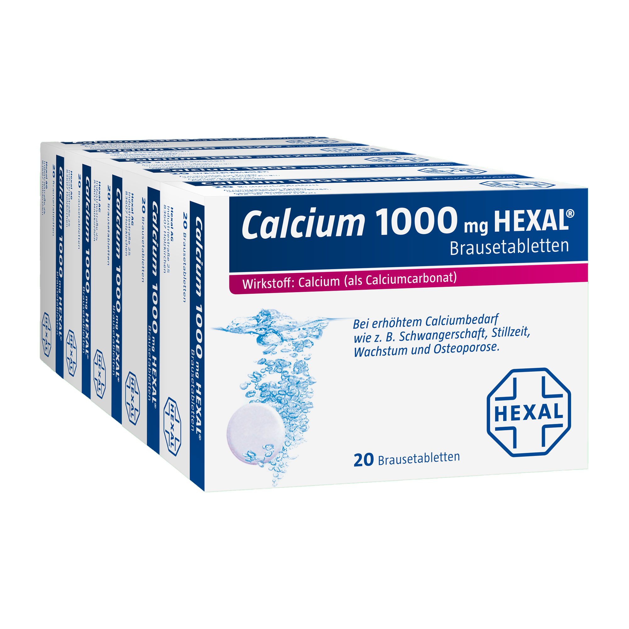 Calcium 1000 Hexal - None