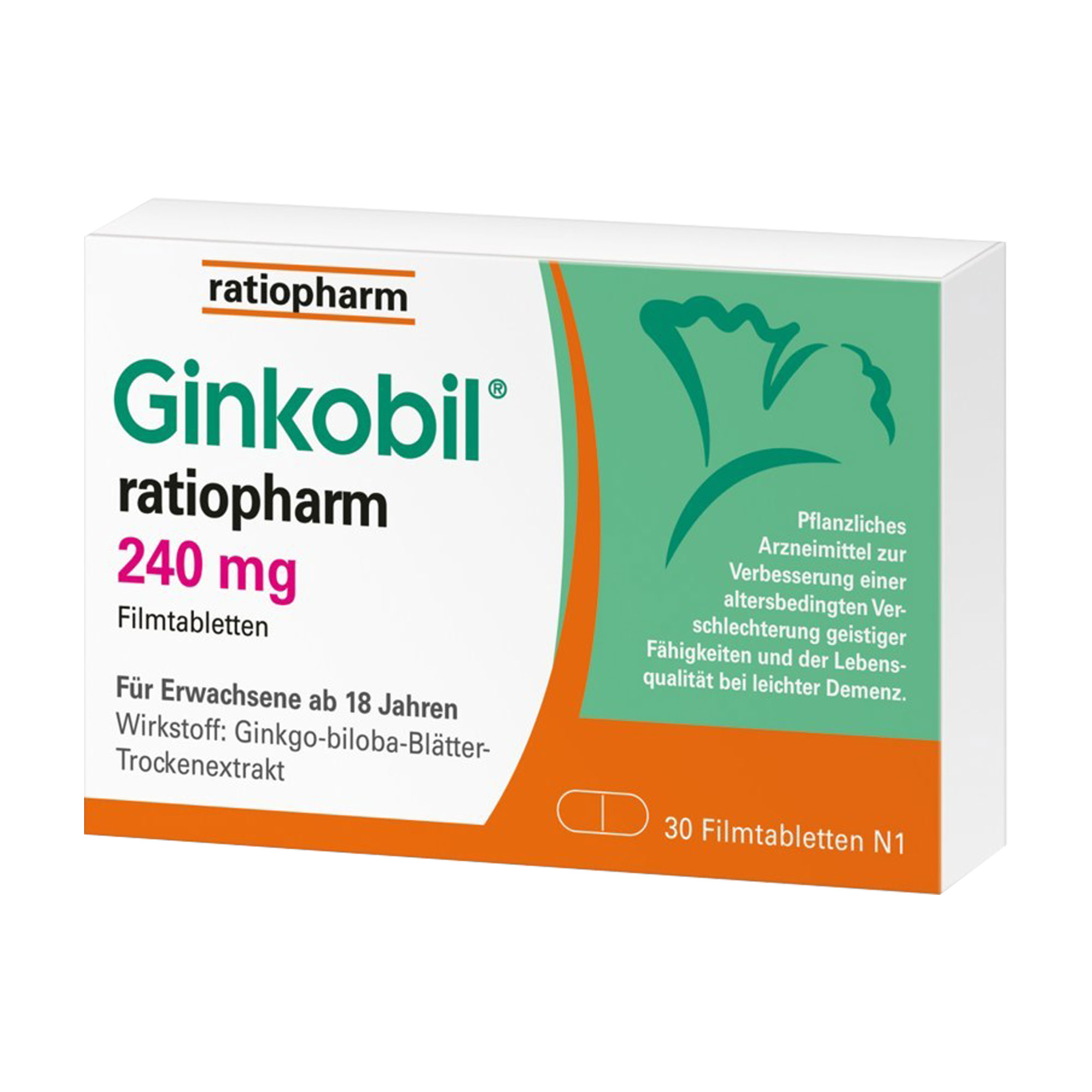 Ginkobil Ratiopharm 240 Mg - None